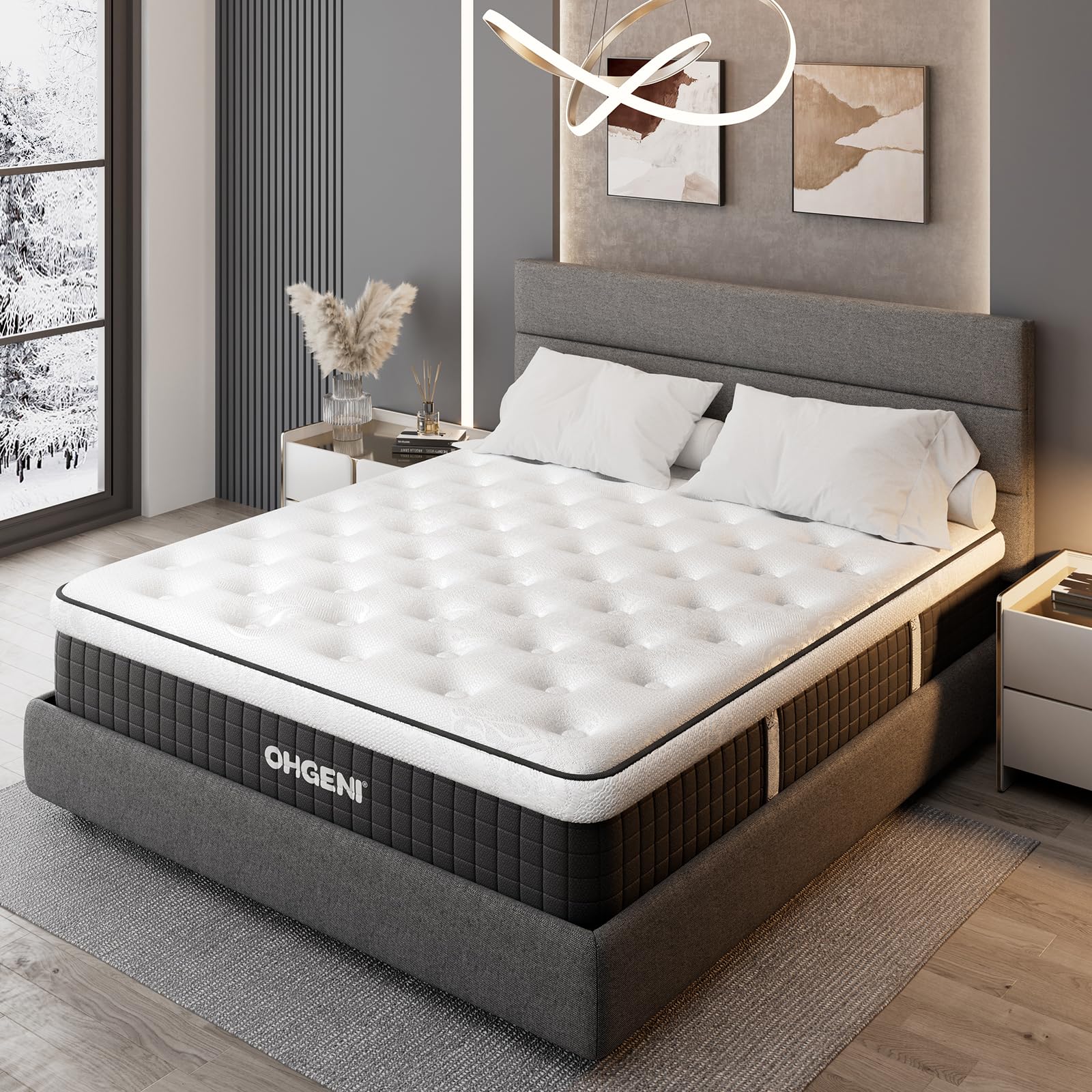 Gel Infused Mattress - Queen 14 inch Cooling