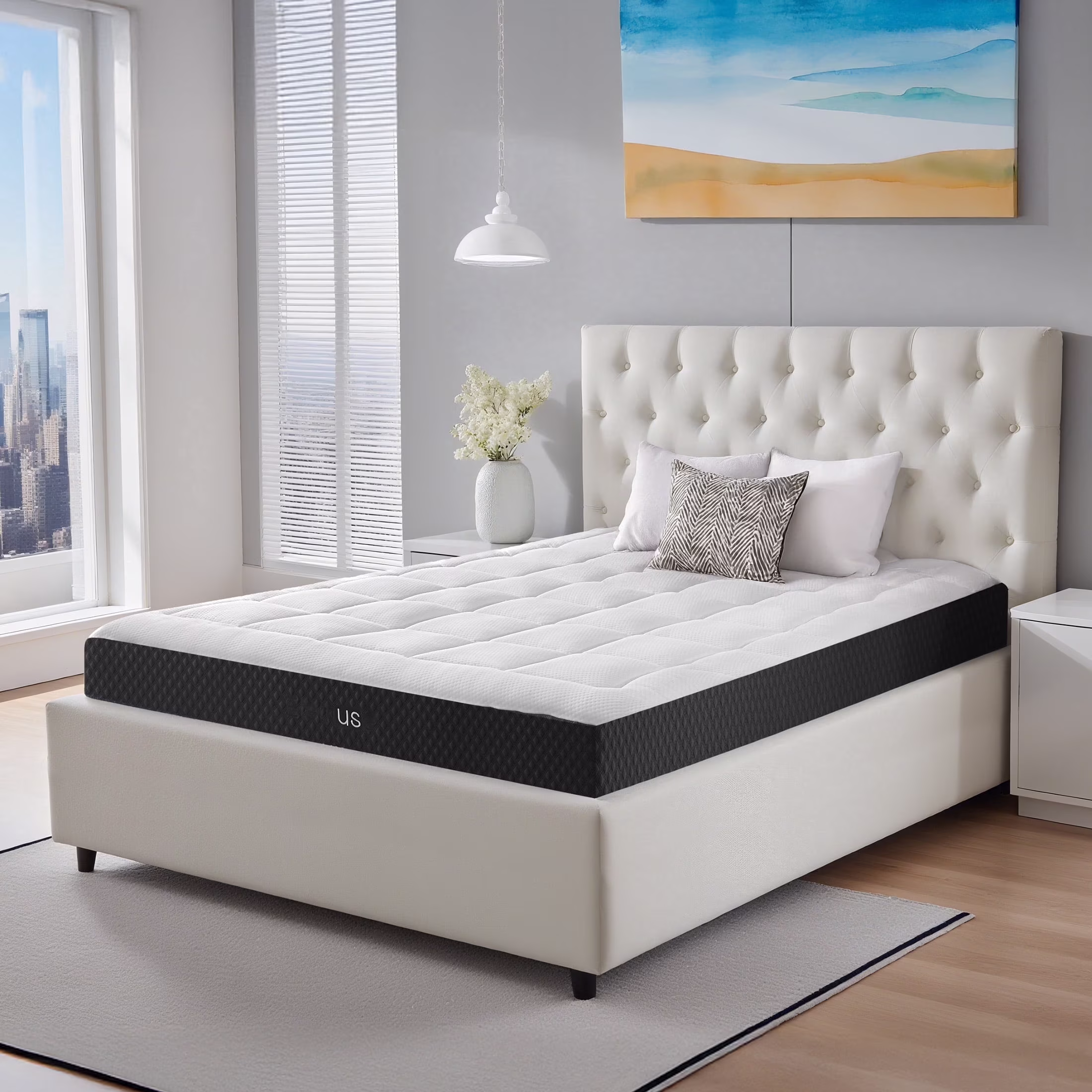 Gel Infused Mattress - Queen 6 inch Cooling