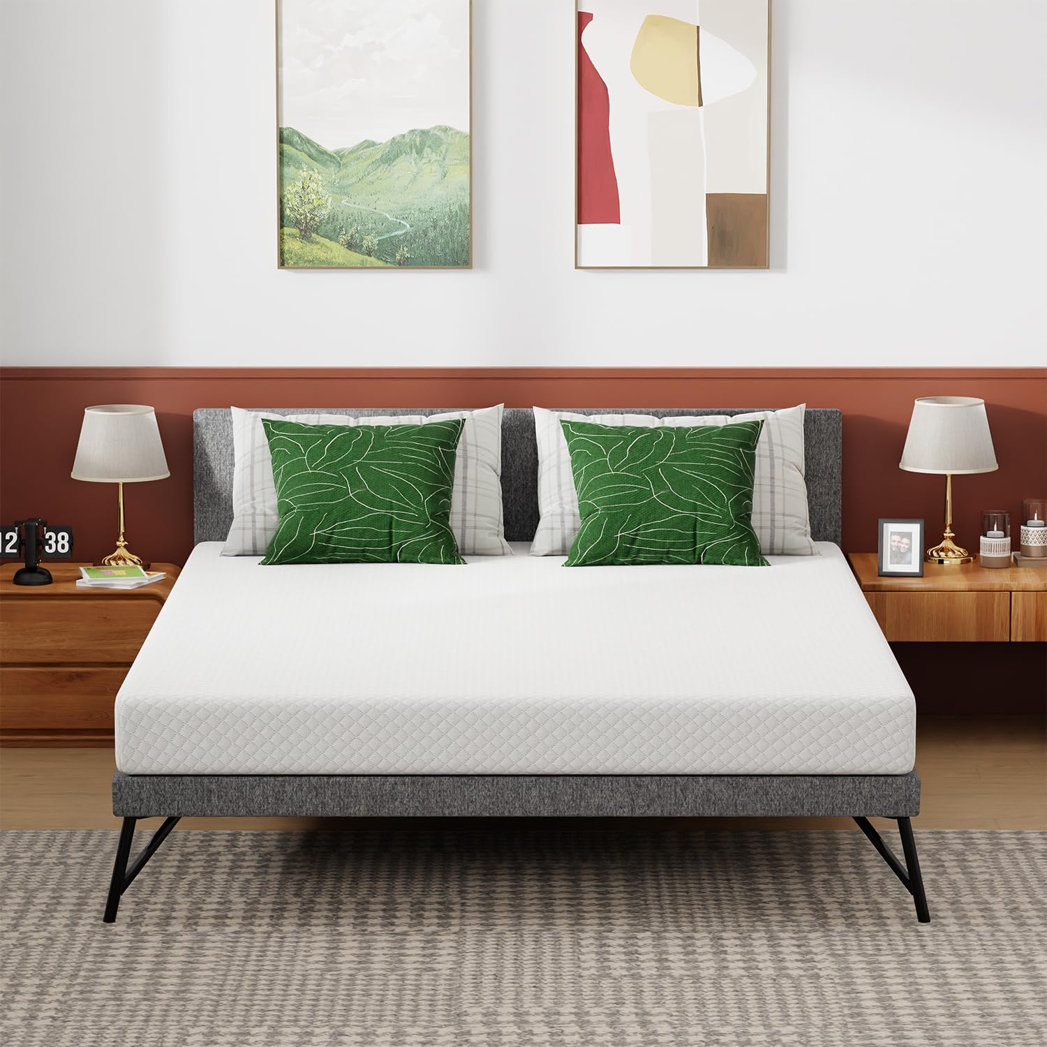 Gel Infused Mattress - Queen 6 inch Plush