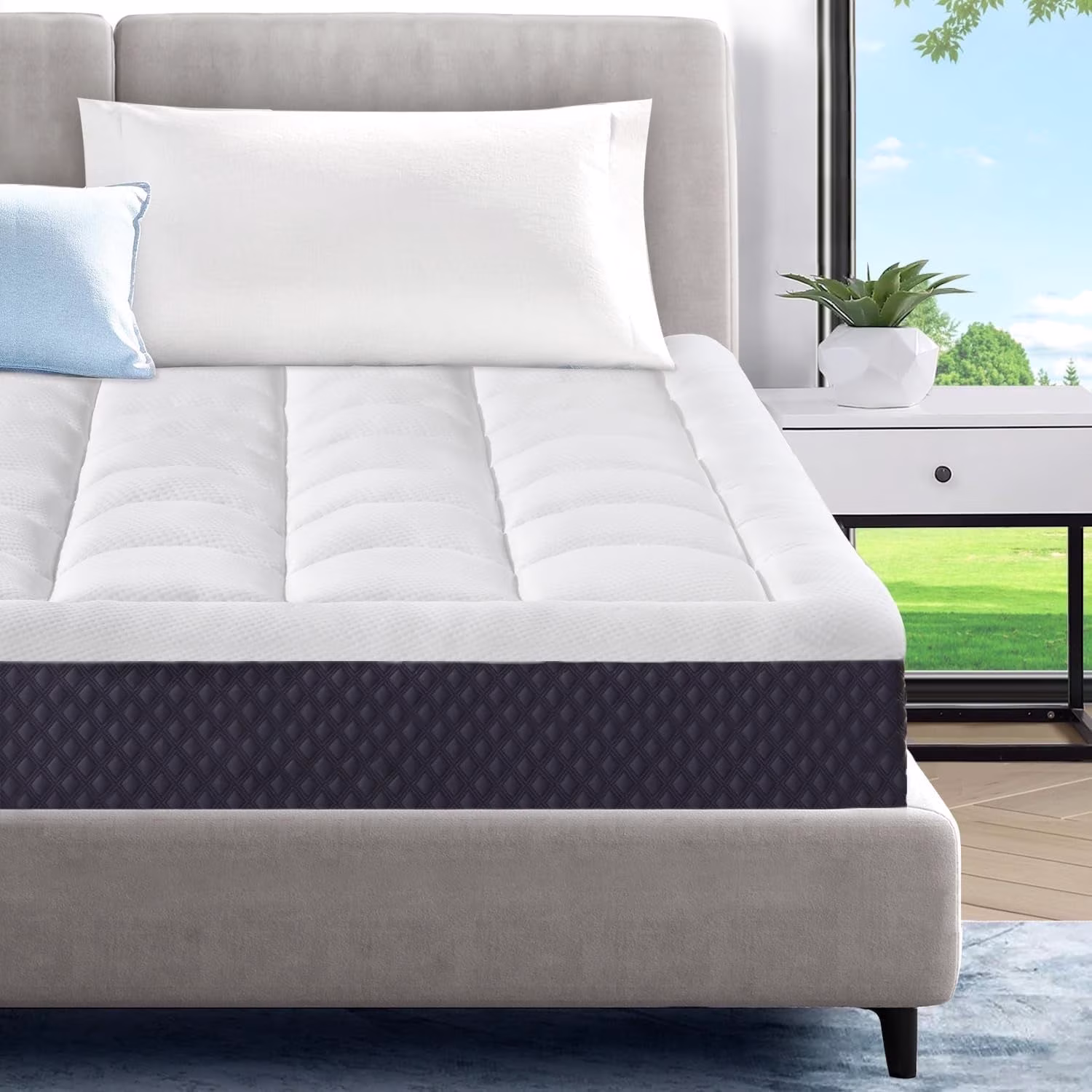 Gel Infused Mattress - Queen 6 inch Plush