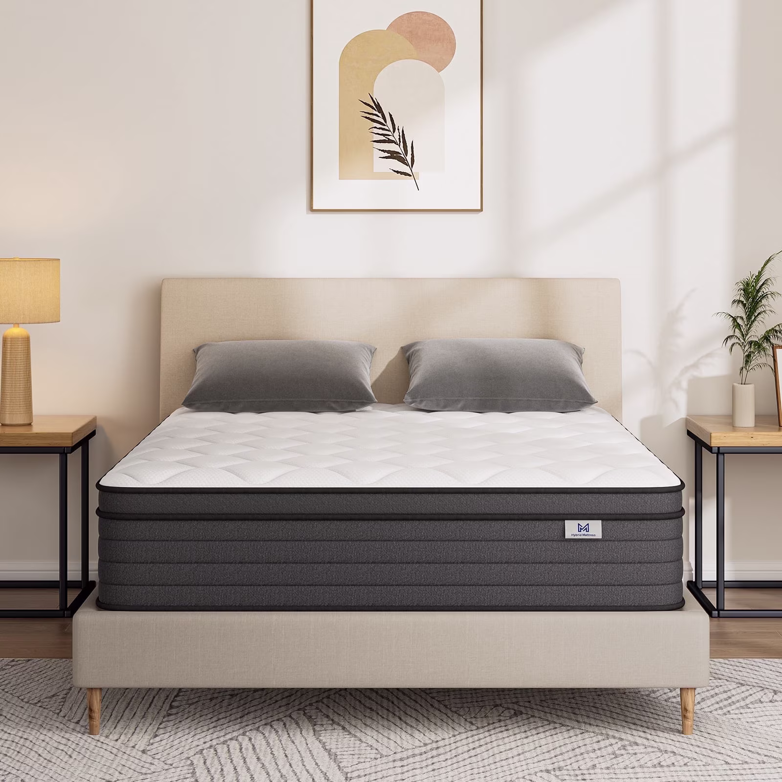 Gel Infused Mattress - Queen 8 inch Eco-friendly