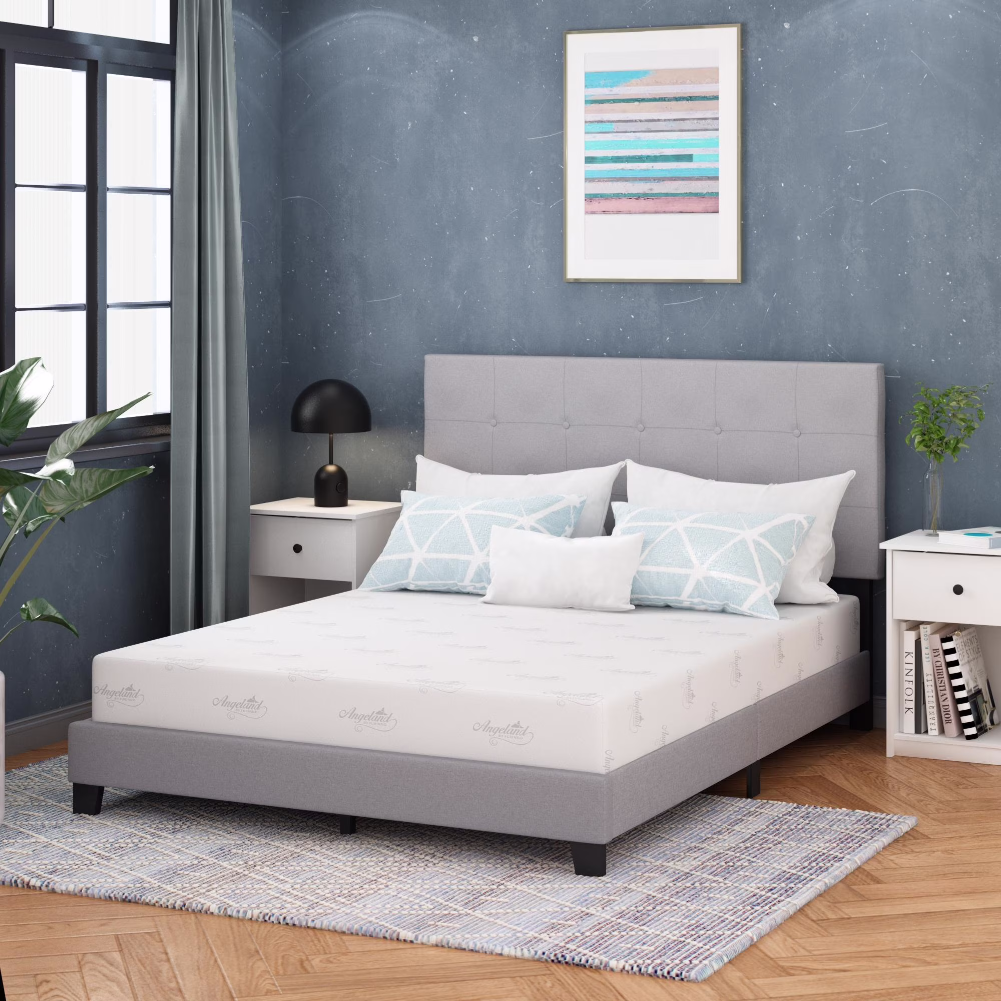 Gel Infused Mattress - Queen 8 inch Plush