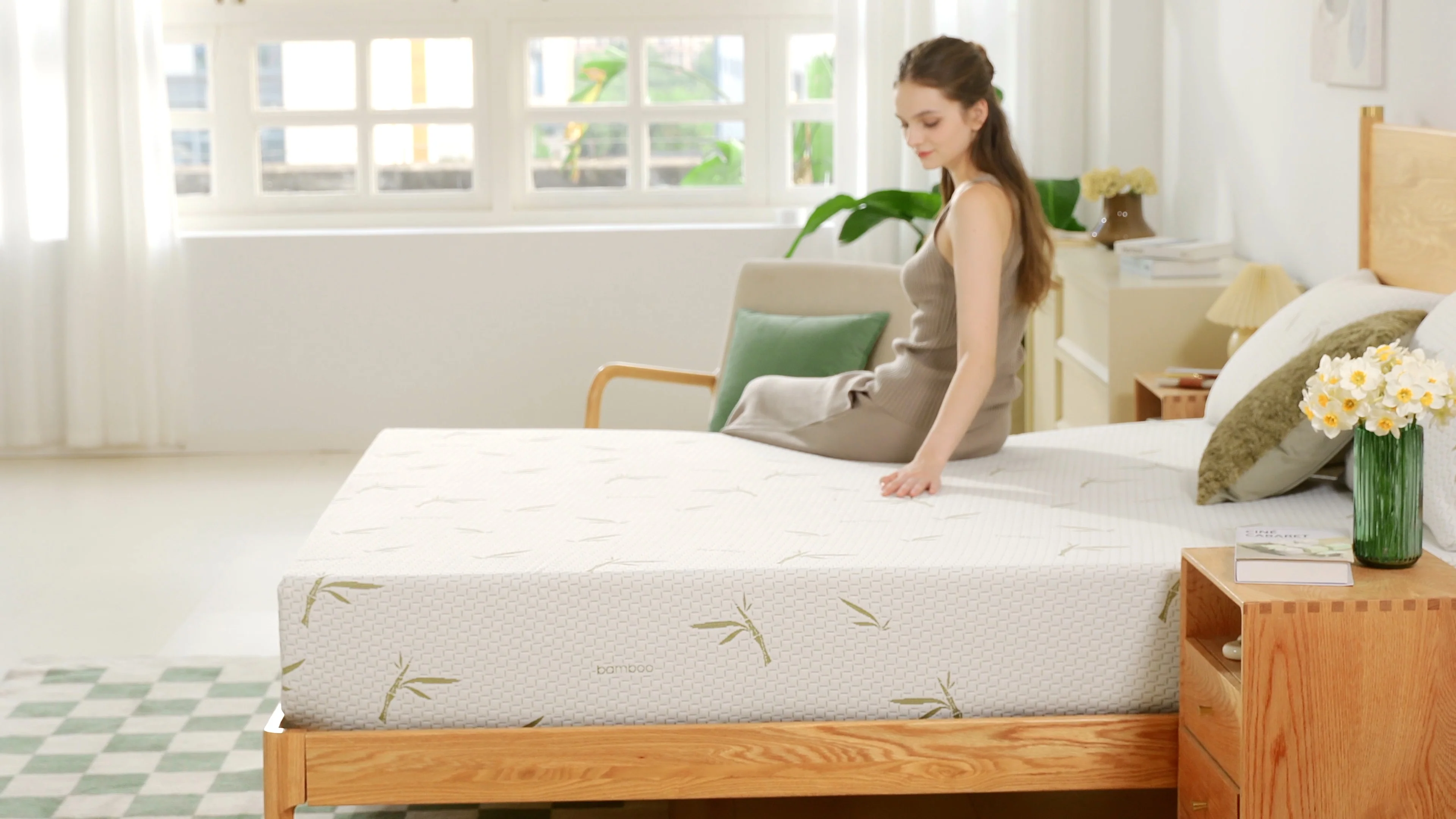 Gel Infused Mattress - Single 10 inch Eco-friendly