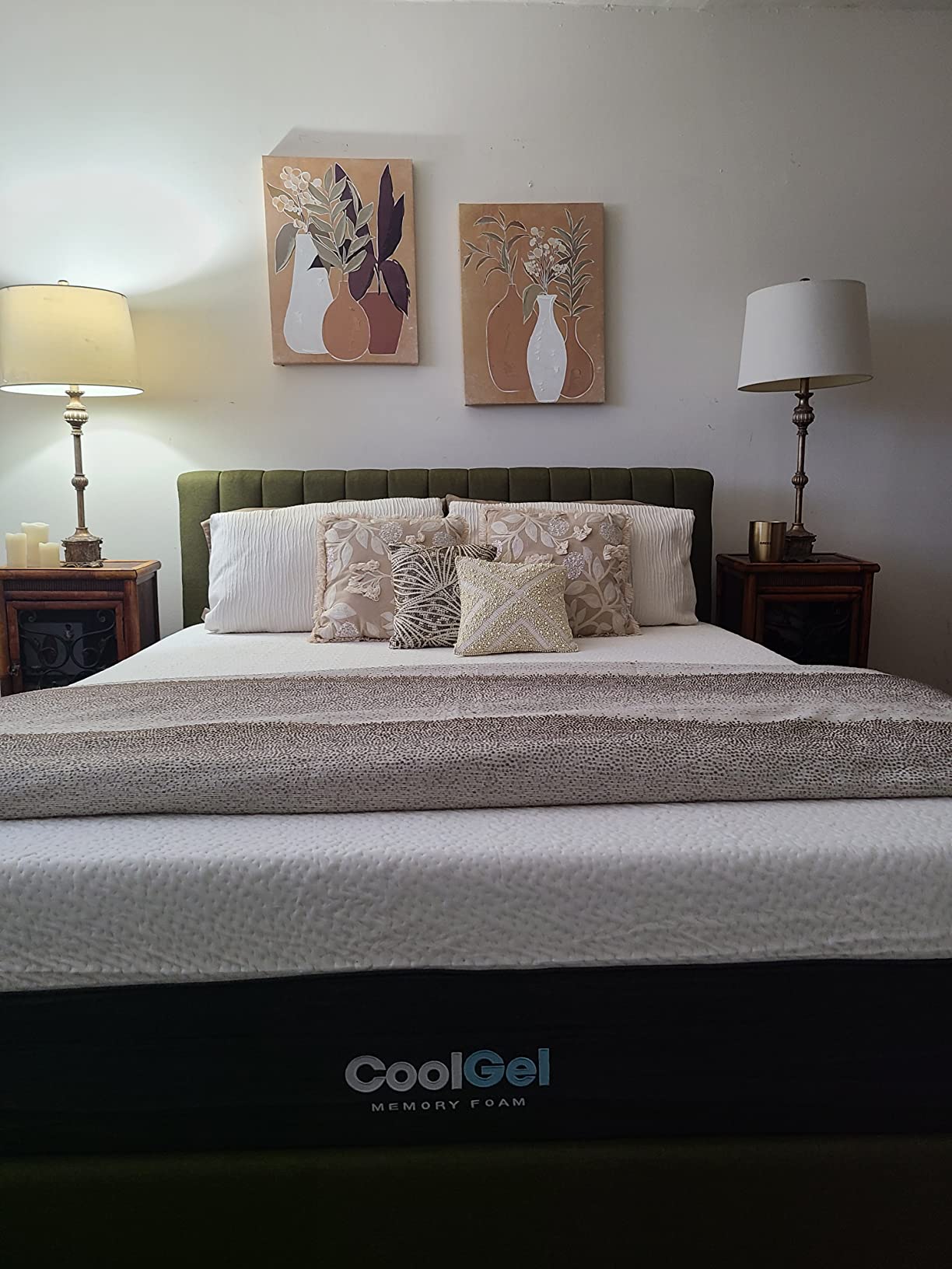 Gel Infused Mattress - Single 14 inch Cooling