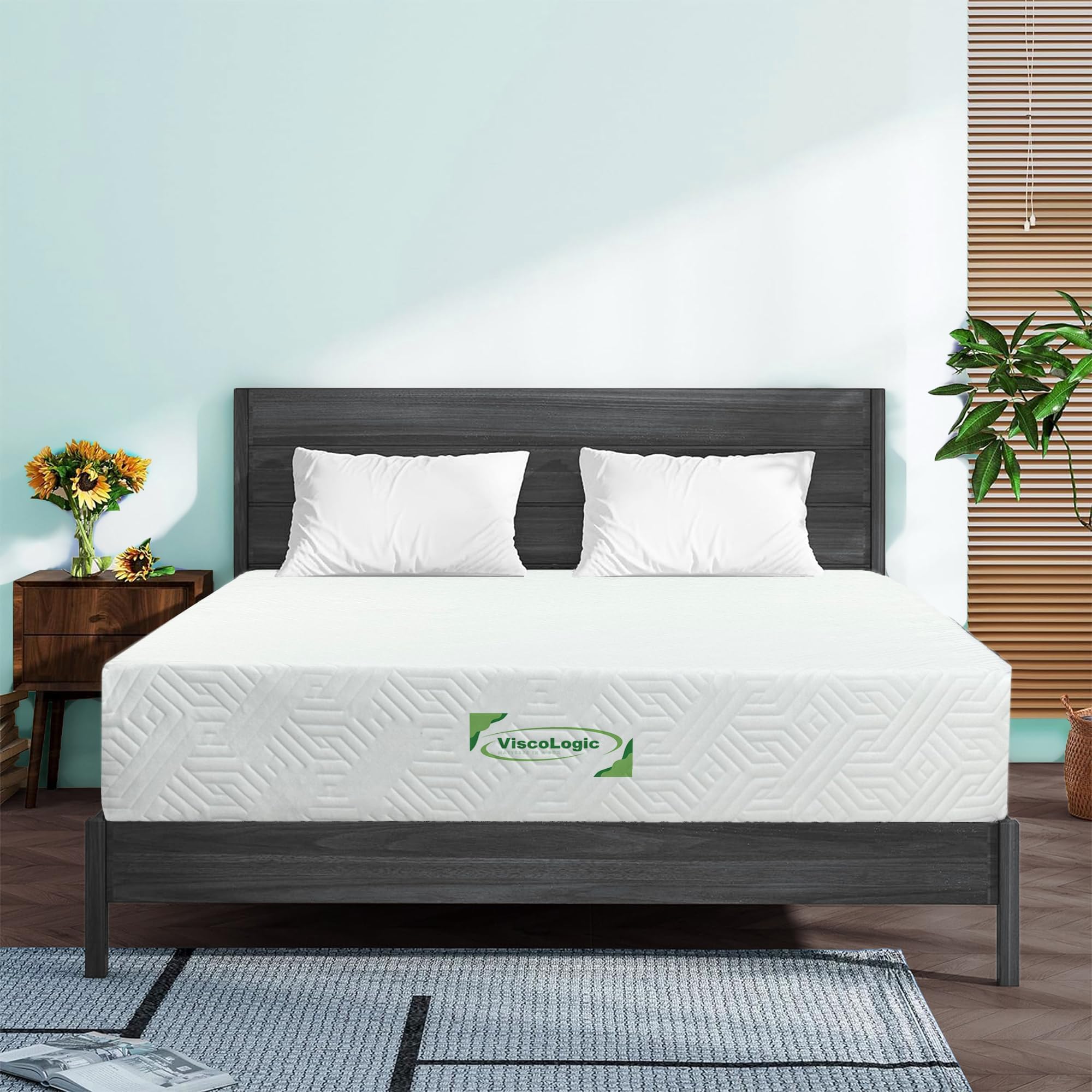 Gel Infused Mattress - Single 14 inch Eco-friendly