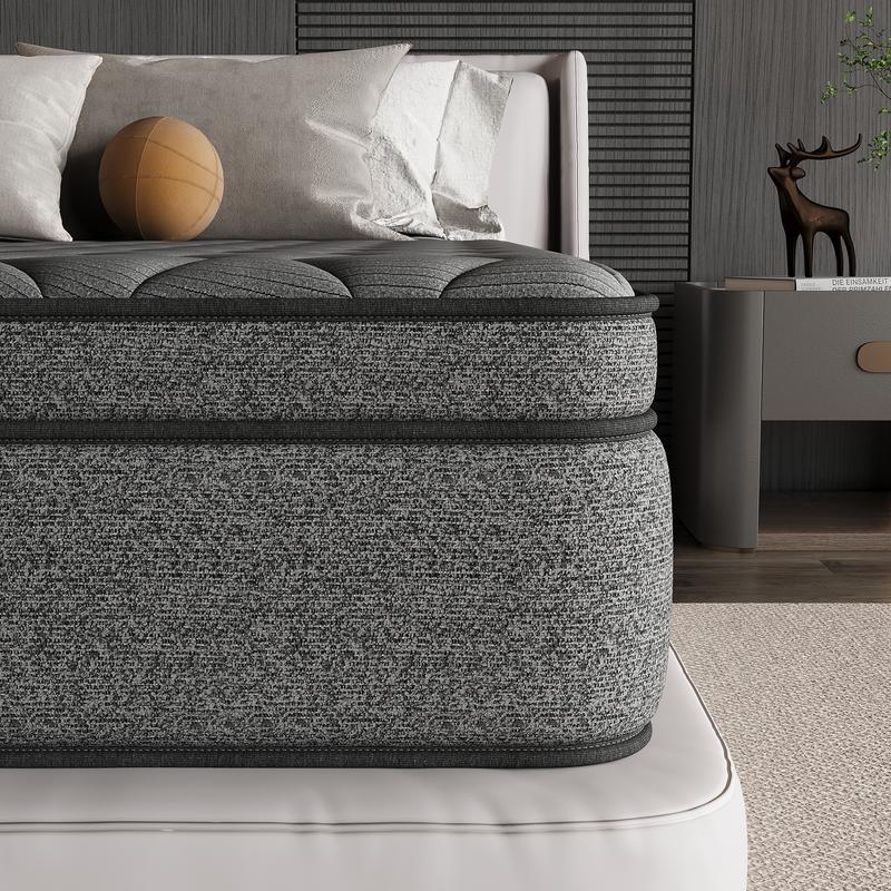 Gel Infused Mattress - Single 14 inch Firm Support