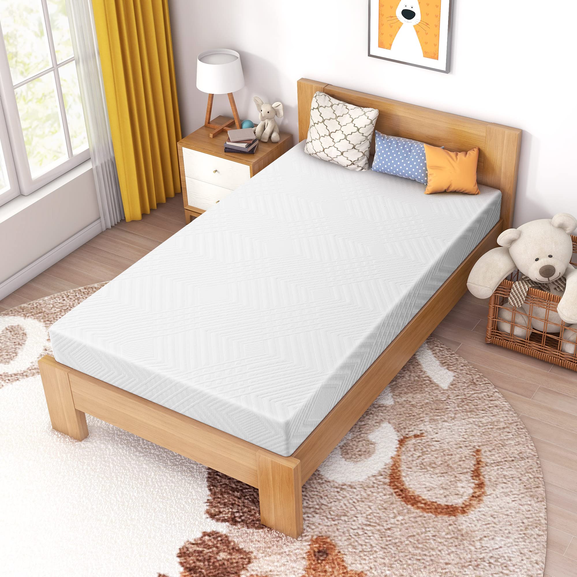 Gel Infused Mattress - Single 6 inch Plush