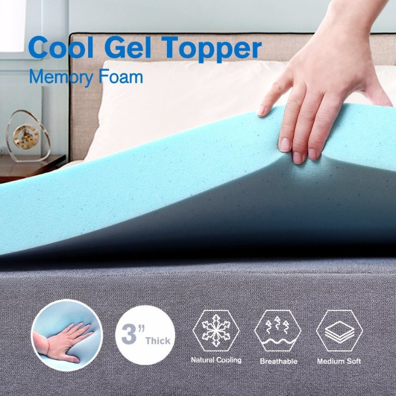 Gel Infused Mattress - Single 8 inch Cooling