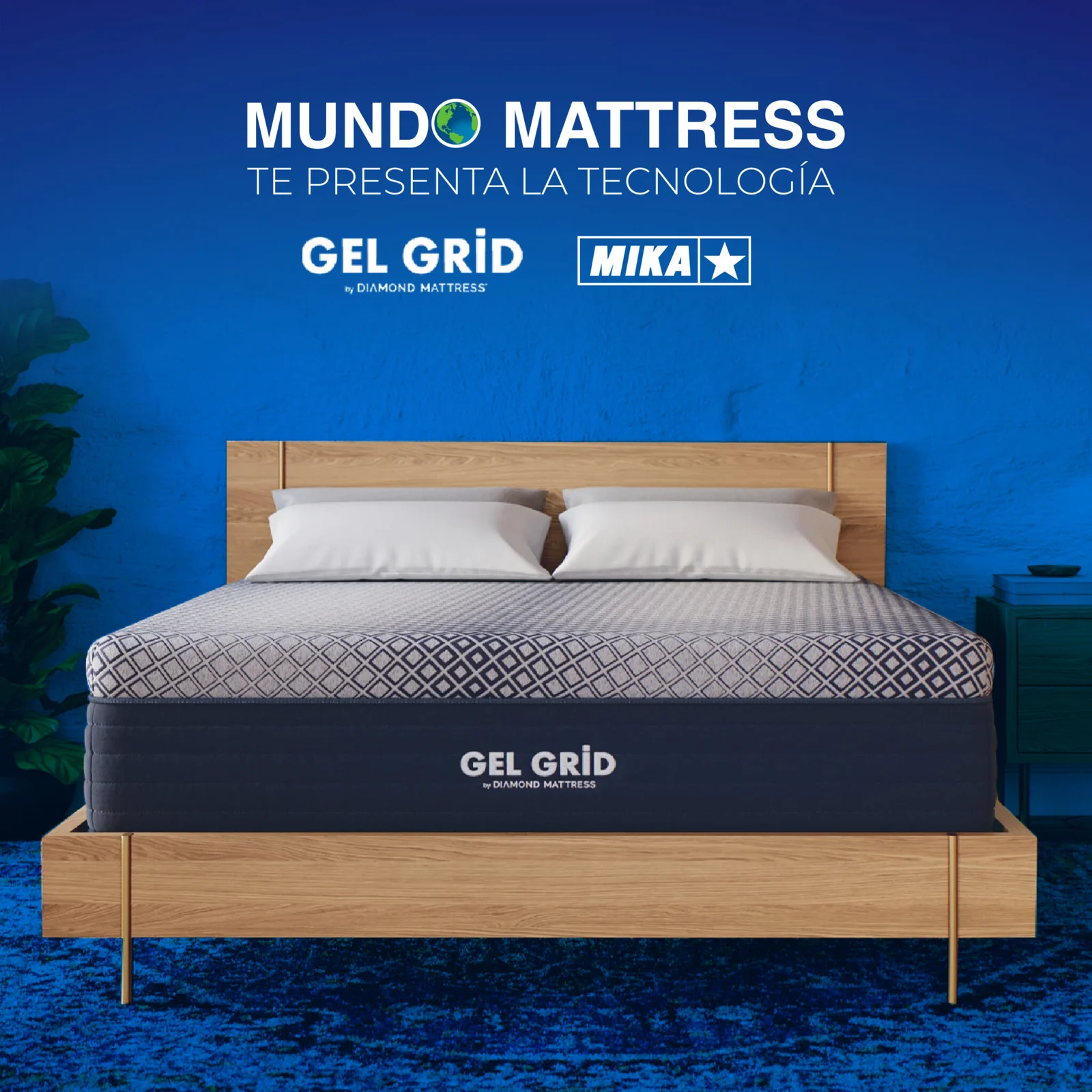 Gel Infused Mattress - Single 8 inch Eco-friendly