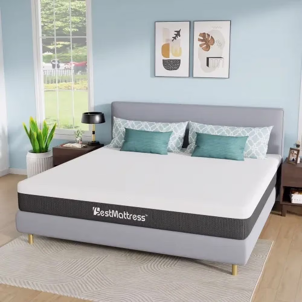 Gel Infused Mattress - Super King 8 inch Eco-friendly