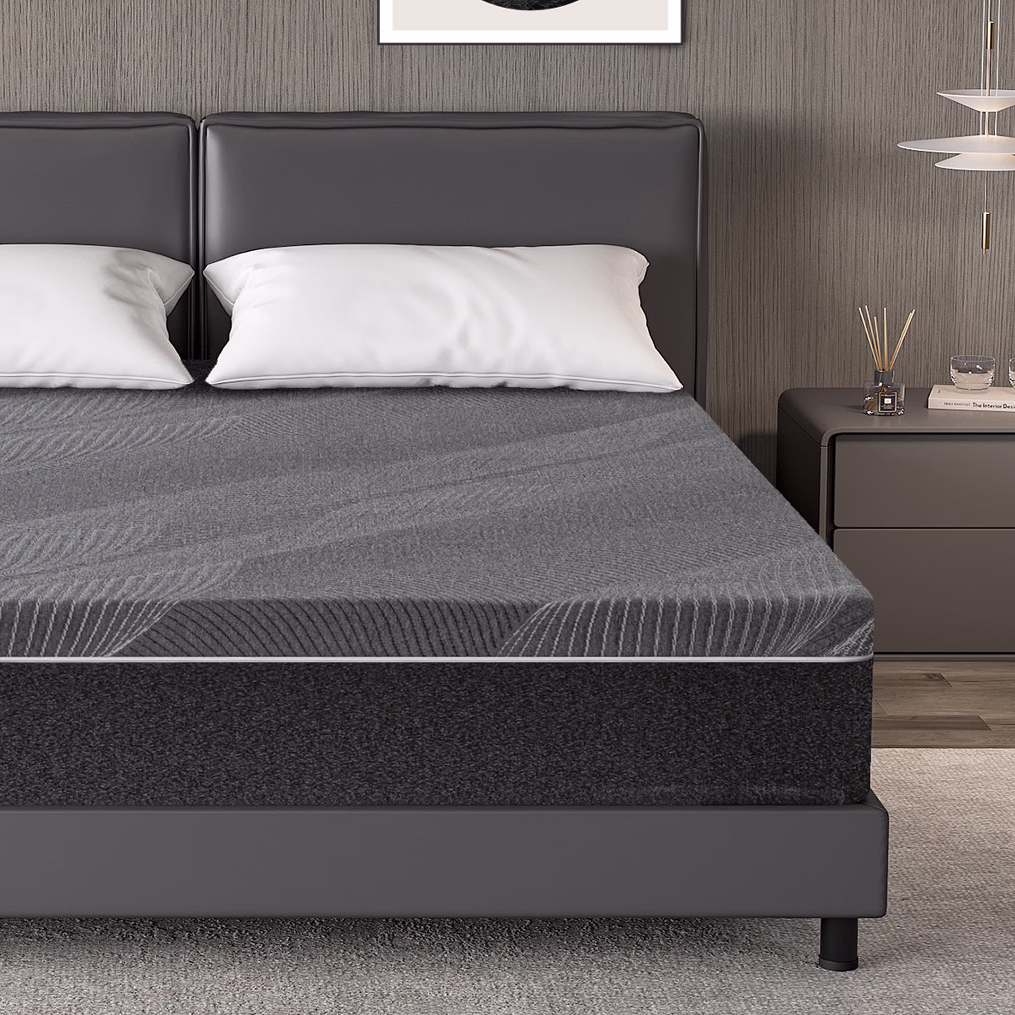Gel Infused Mattress - Twin XL 10 inch Medium Firm