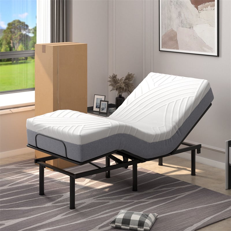 Gel Infused Mattress - Twin XL 10 inch Plush