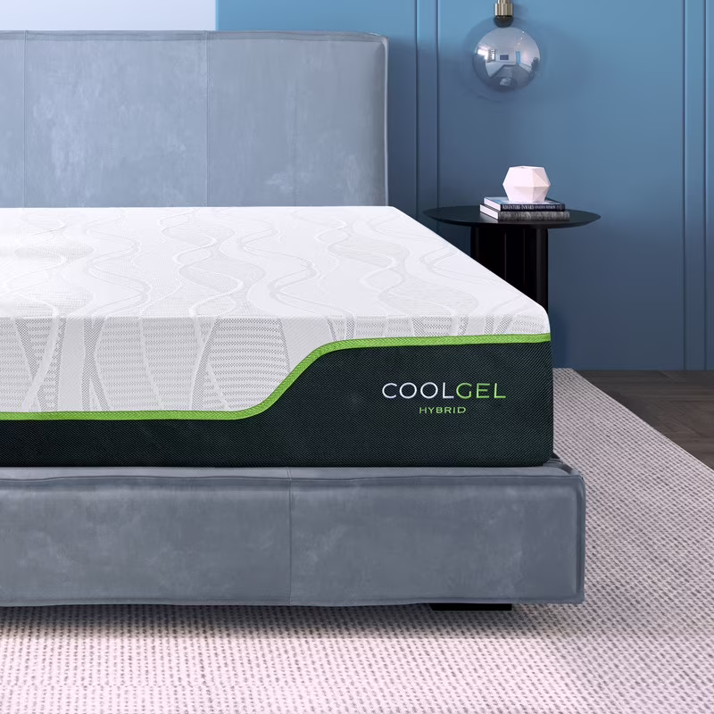 Gel Infused Mattress - Twin XL 12 inch Eco-friendly