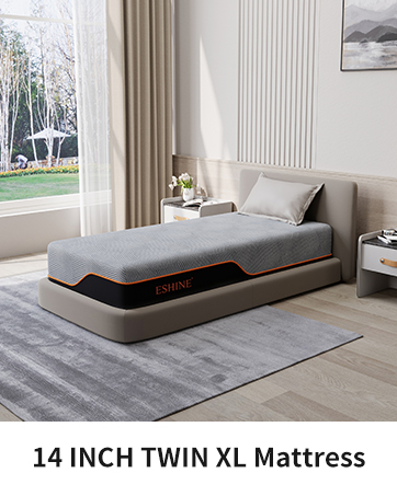 Gel Infused Mattress - Twin XL 14 inch Eco-friendly