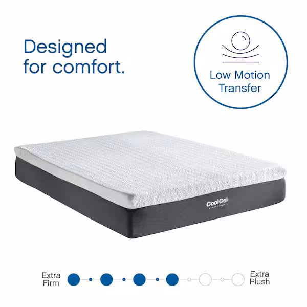 Gel Infused Mattress - Twin XL 6 inch Cooling