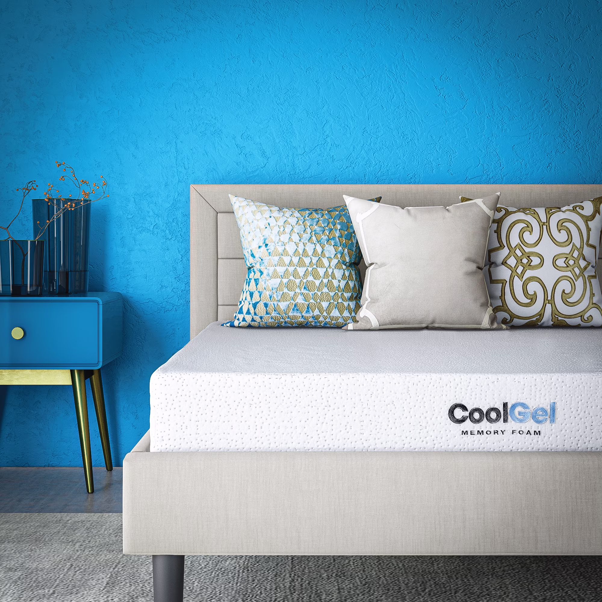 Gel Infused Mattress - Twin XL 8 inch Eco-friendly