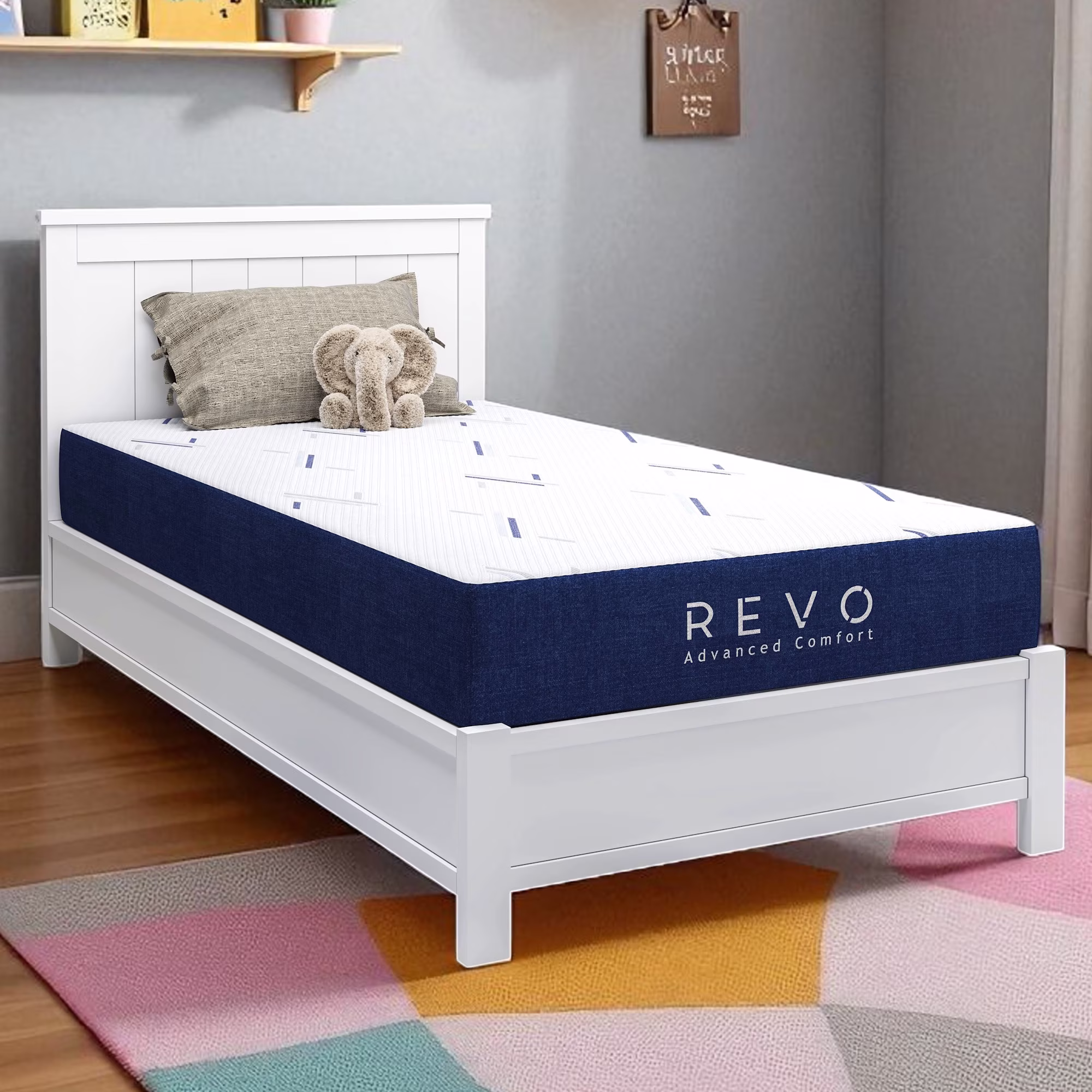 Gel Infused Mattress - Twin XL 8 inch Eco-friendly