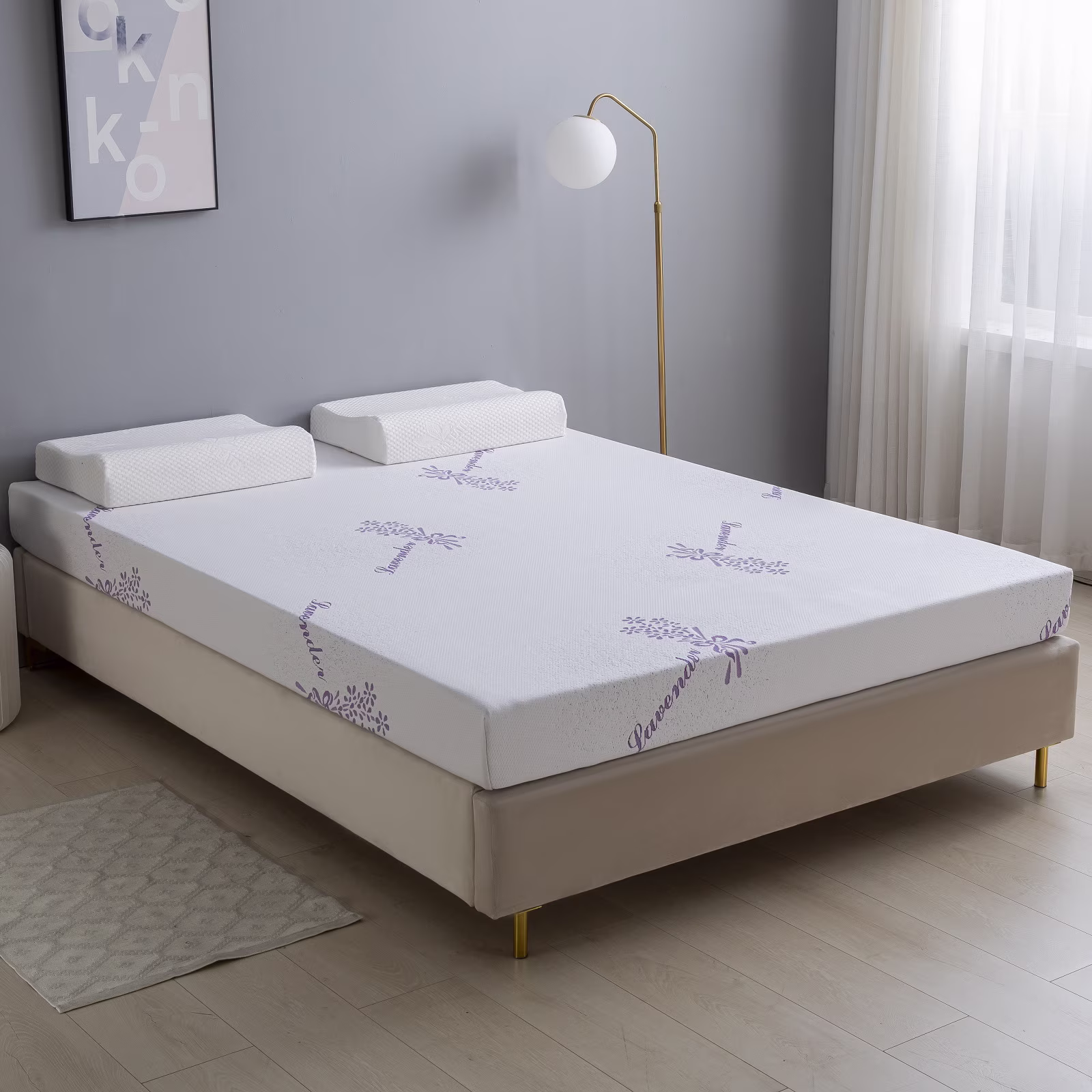 Gel Infused Mattress - Twin XL 8 inch Firm Support