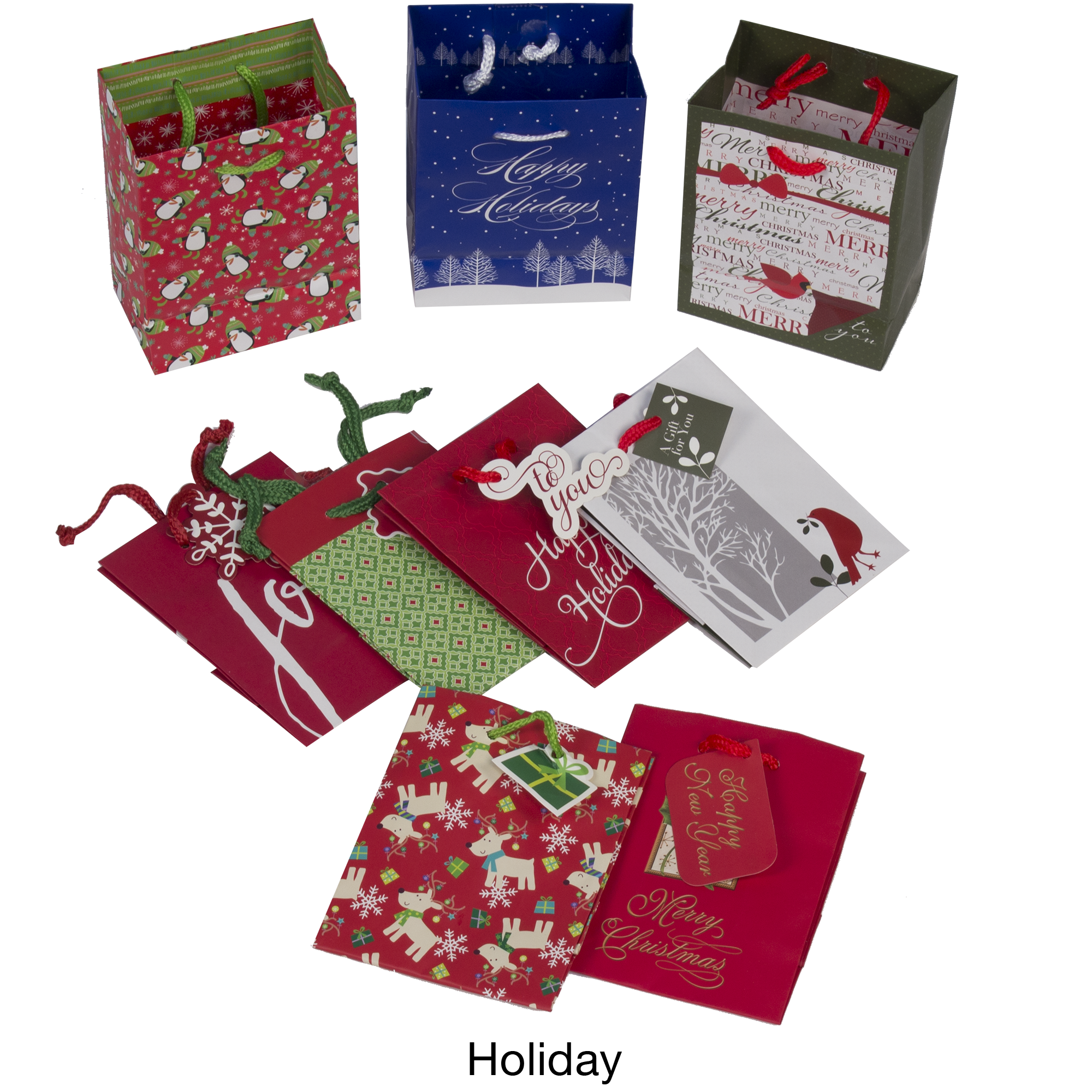 Gift Bags - Large - 20 Pack - Assorted
