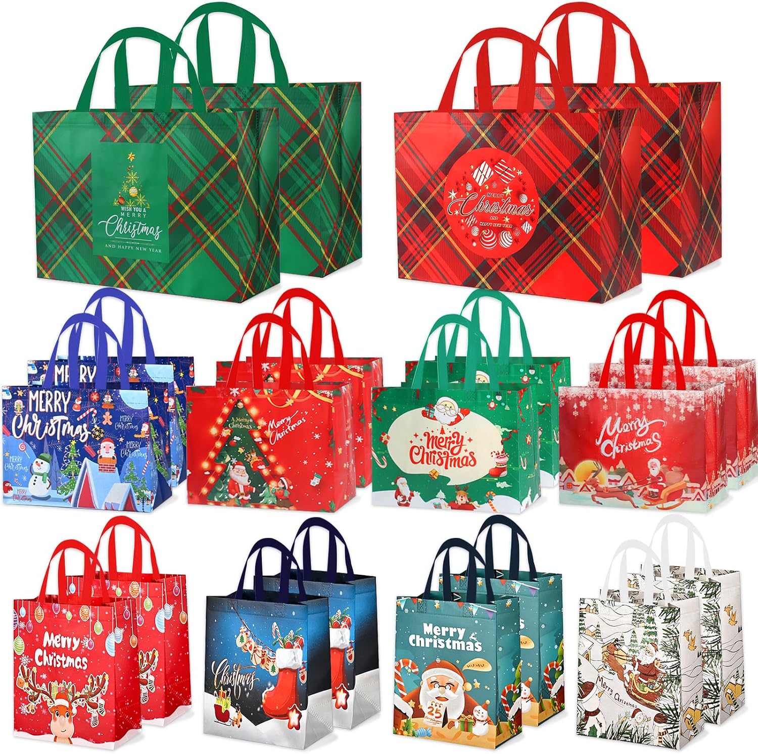 Gift Bags - Small - 20 Pack - Assorted