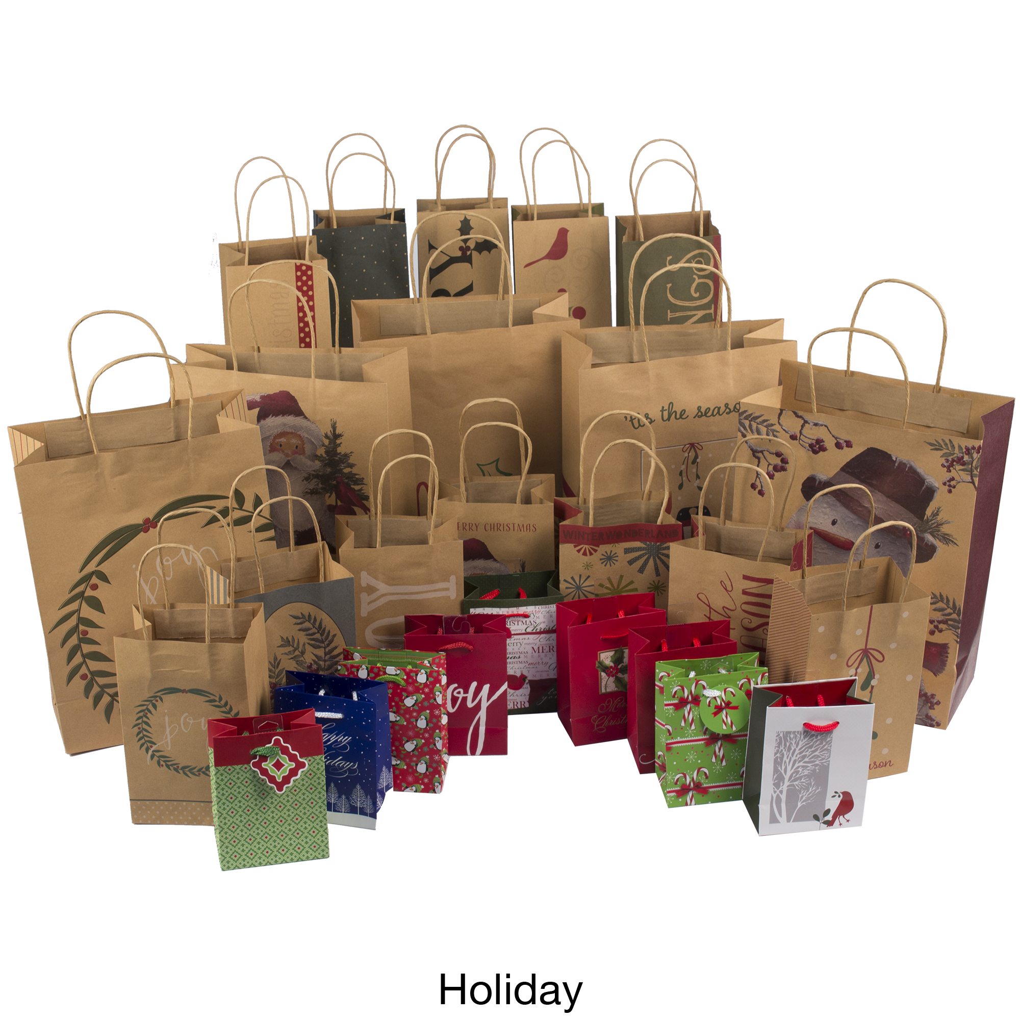Gift Bags - Small - 20 Pack - Assorted