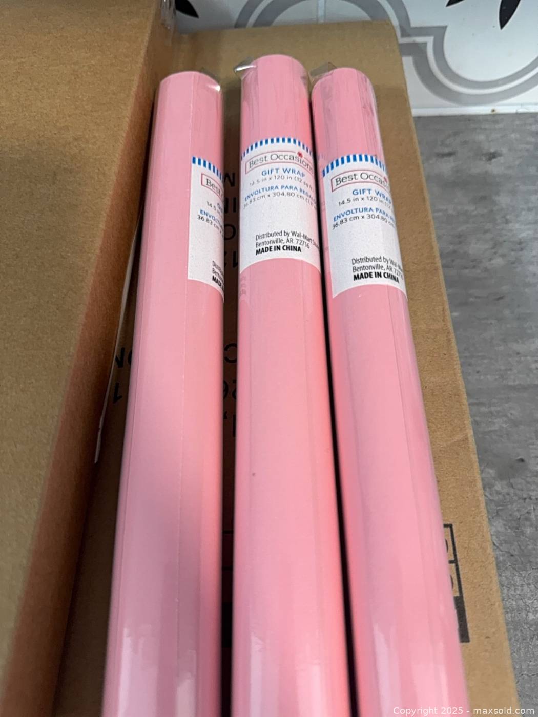 Gift Wrap Roll - 70cm x 10m - Pink