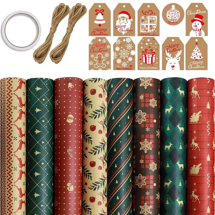 Gift Wrapping Paper - 20 Sheet Assorted
