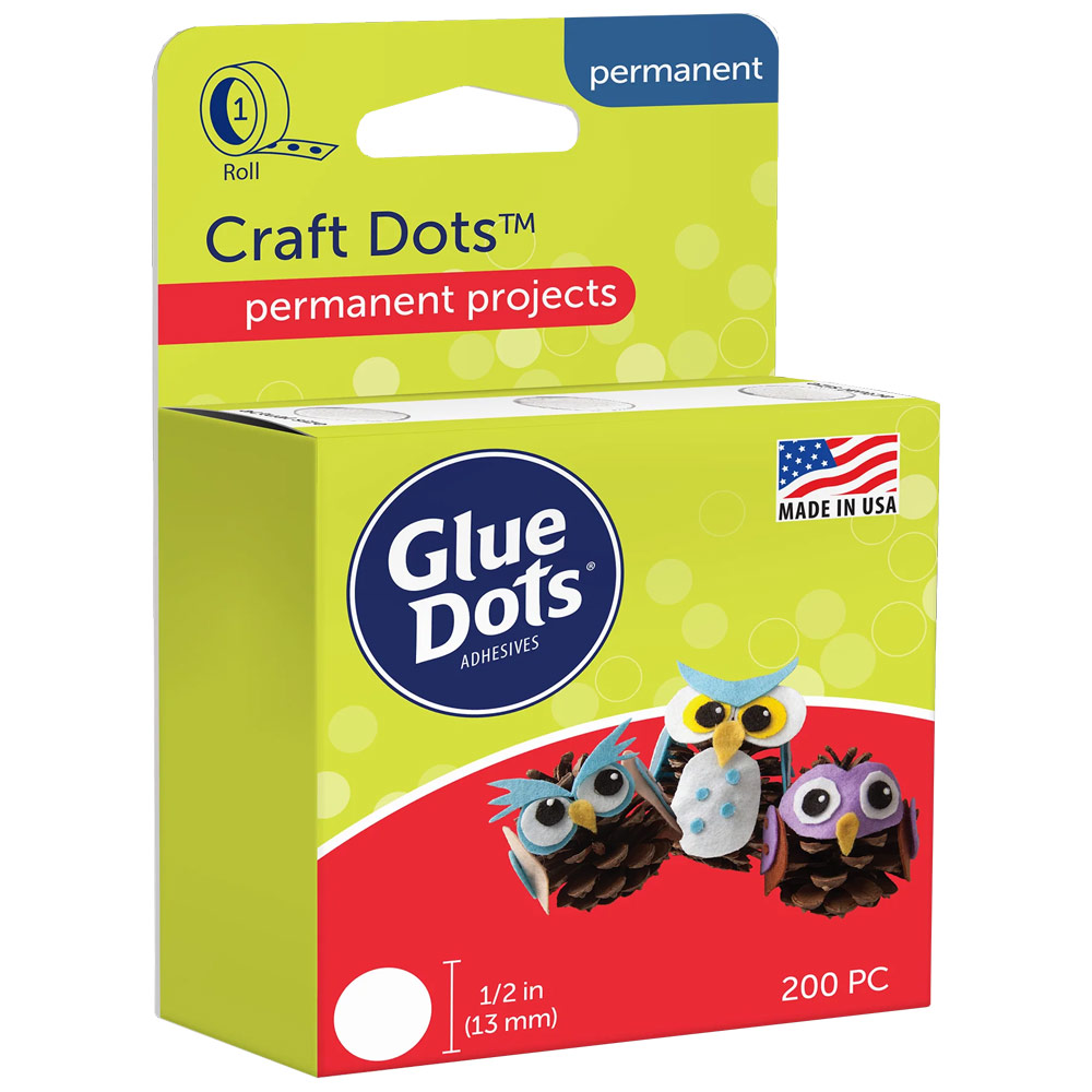 Glue Dots - 200 Pack