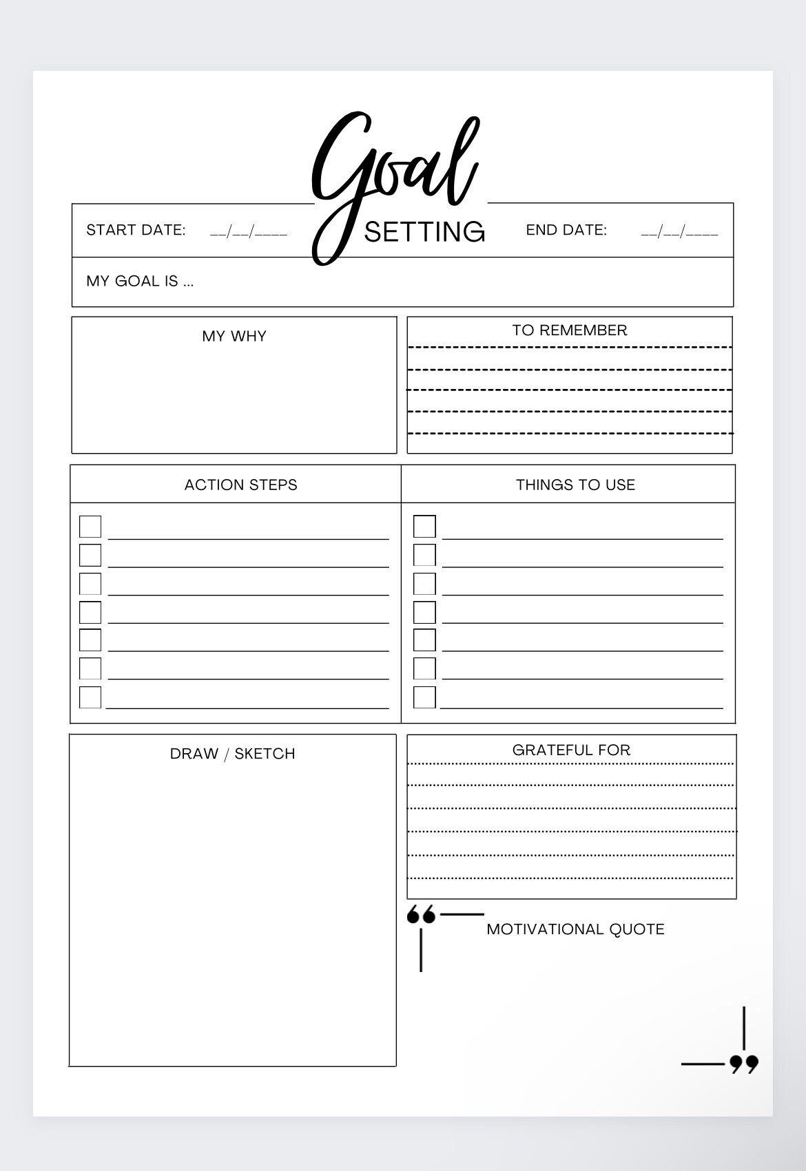 Goal Planner