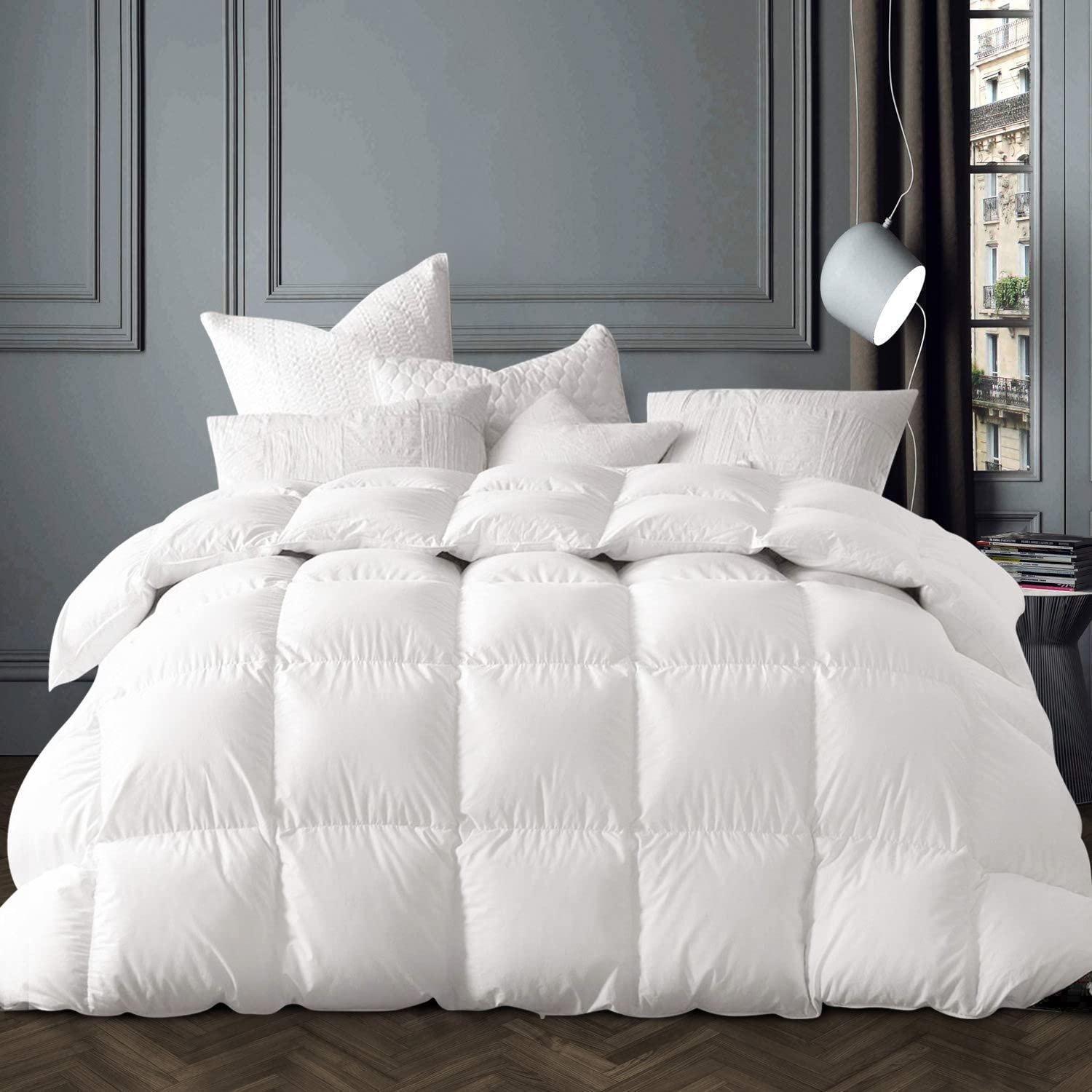 Goose Down Duvet Insert - Queen - Winter