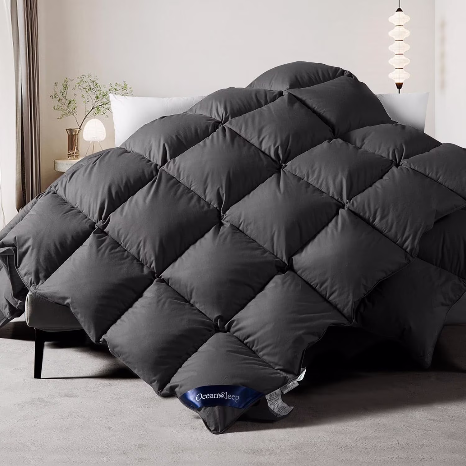Goose Down Duvet Insert - Queen - Winter