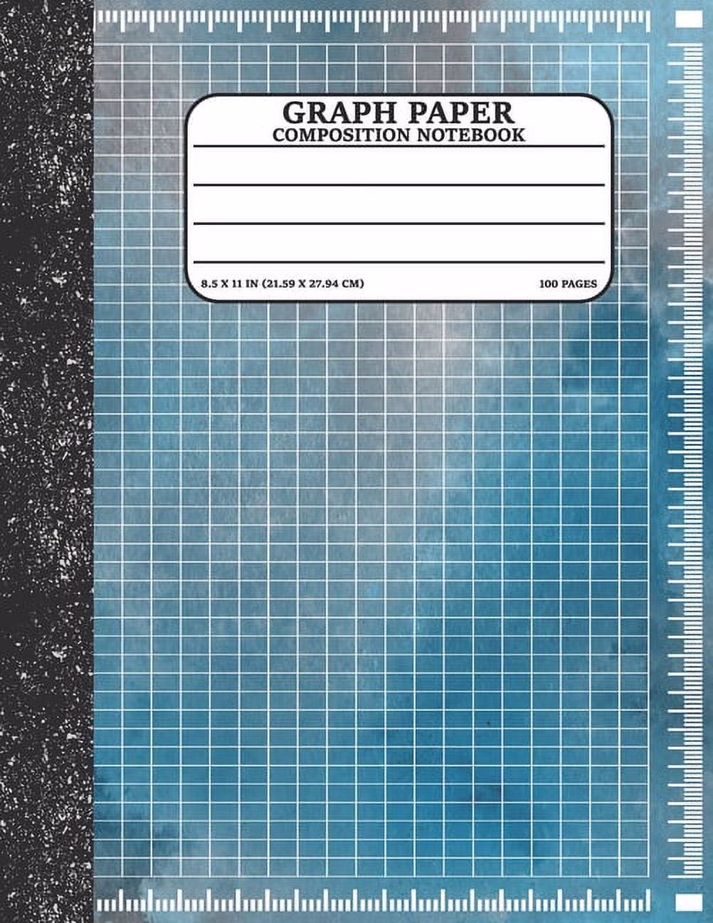 Graph Paper Notebook - A4 - 100 Pages