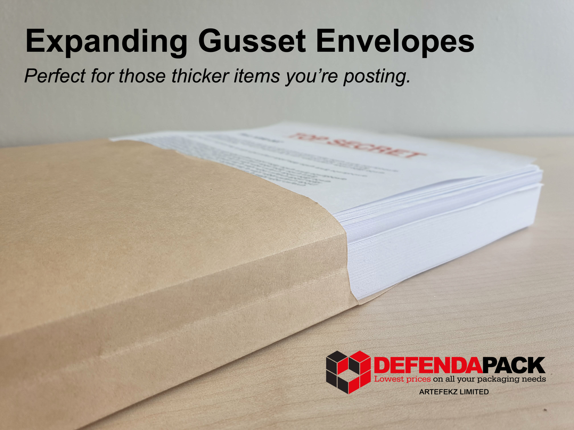 Gusset Envelope
