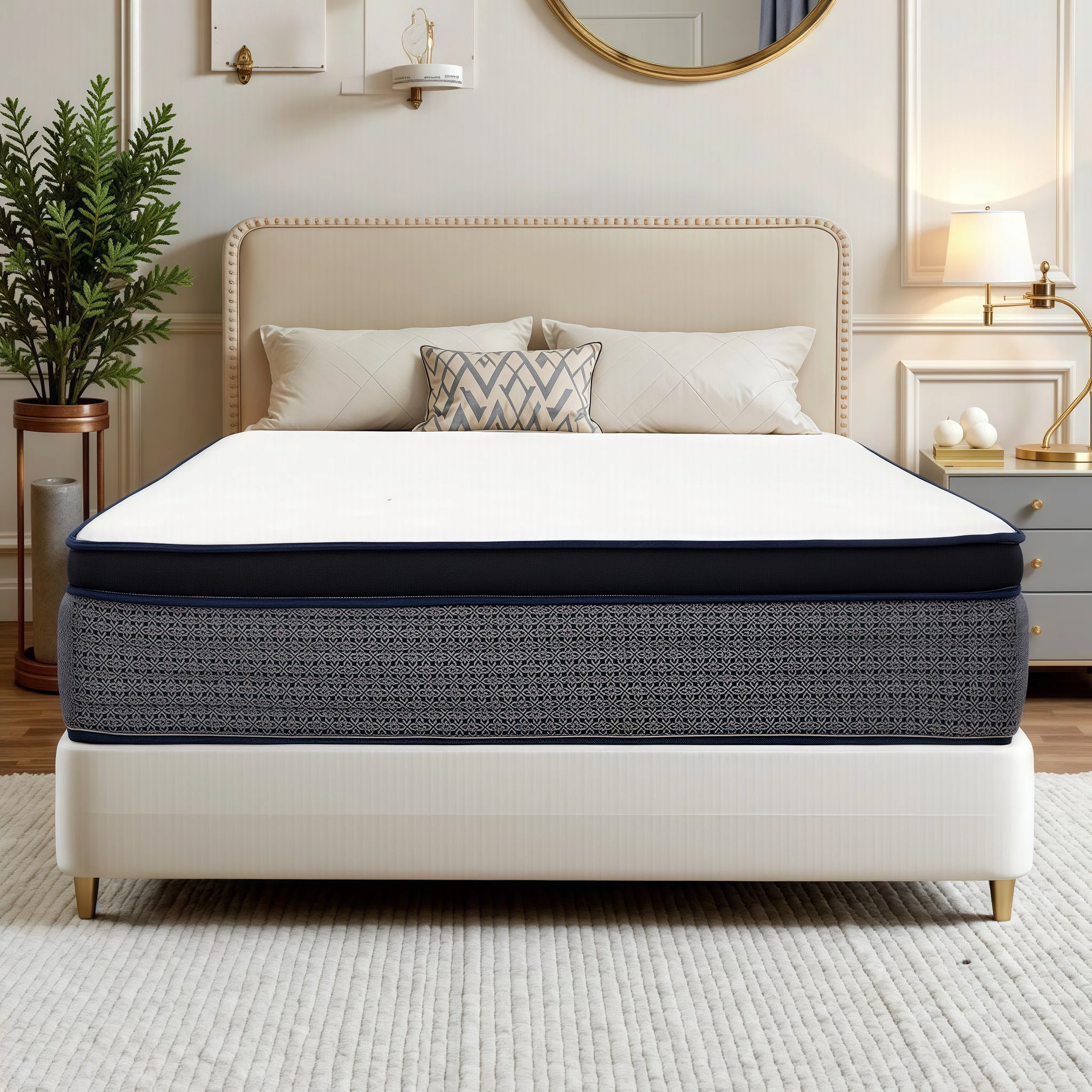 Hybrid Mattress - Double 14 inch Cooling