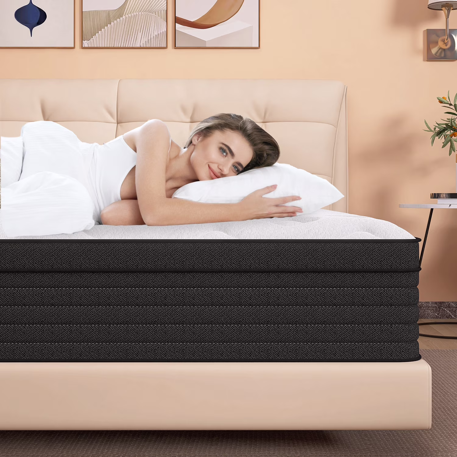 Hybrid Mattress - Double 14 inch Firm Support