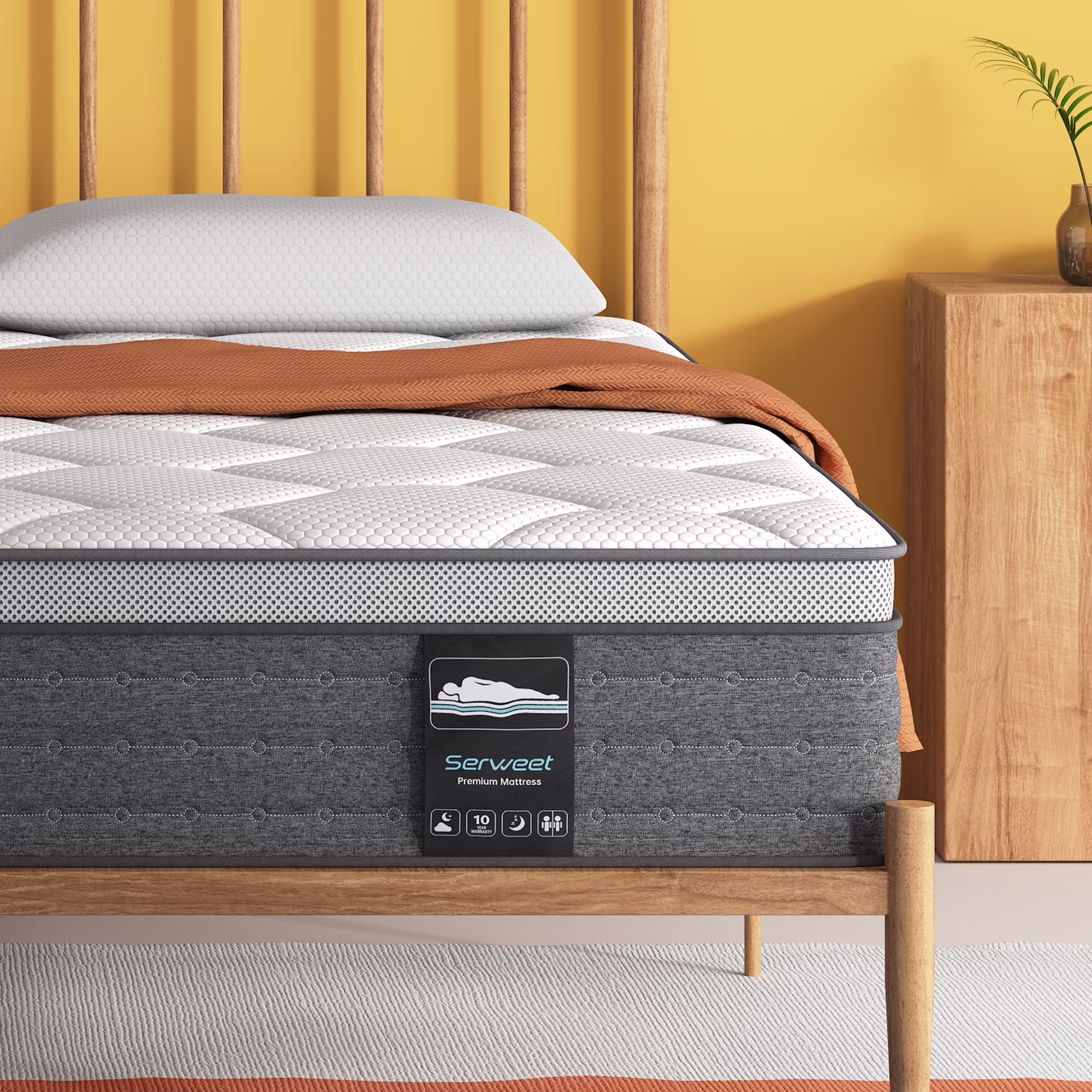 Hybrid Mattress - Full 12 inch Cooling