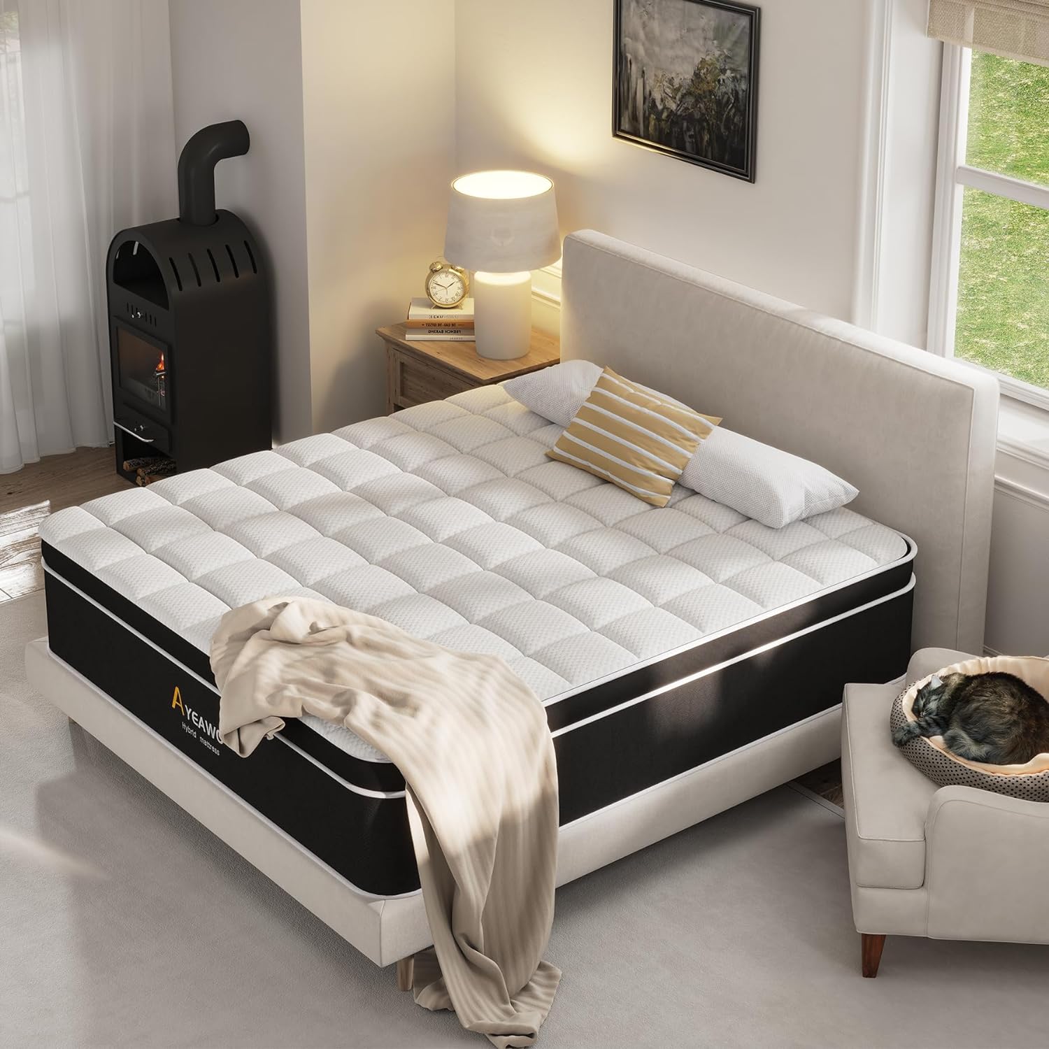 Hybrid Mattress - Full 12 inch Eco-friendly