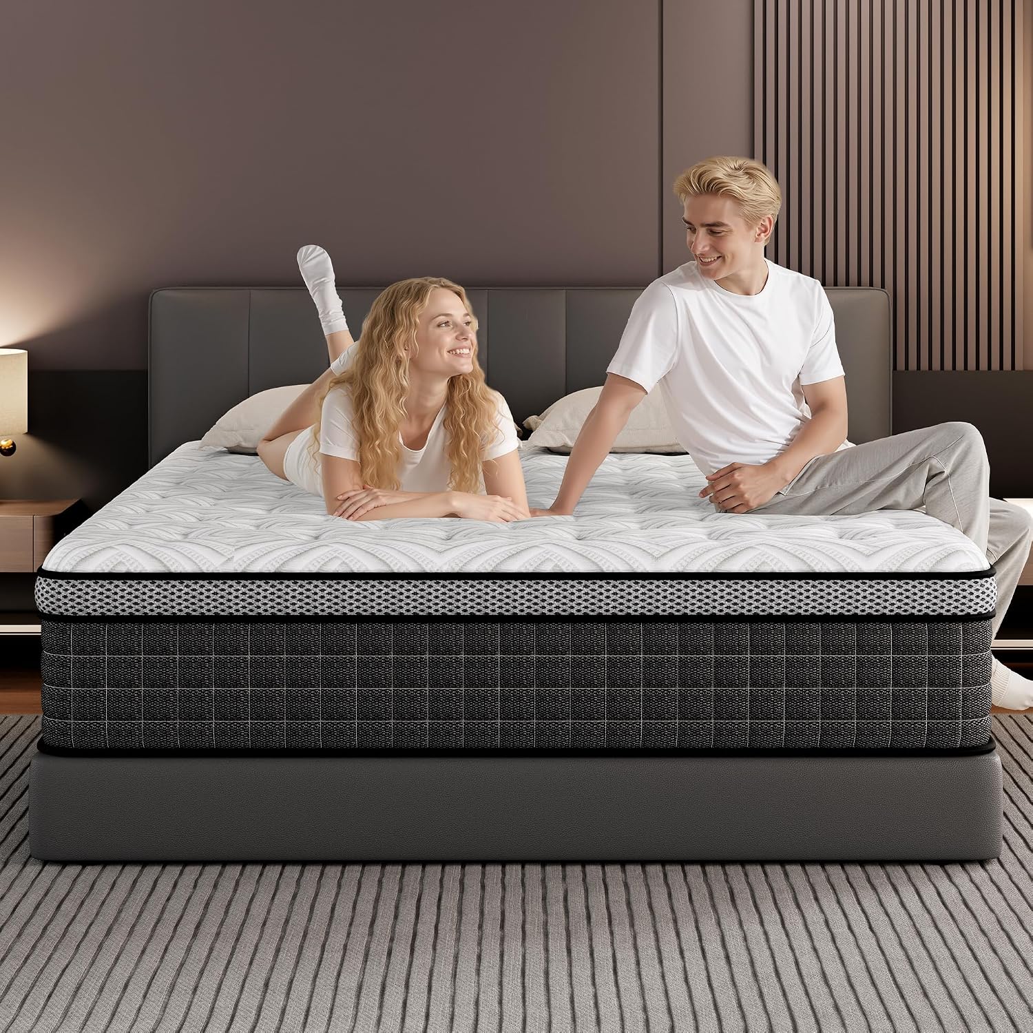 Hybrid Mattress - Full 12 inch Firm Support