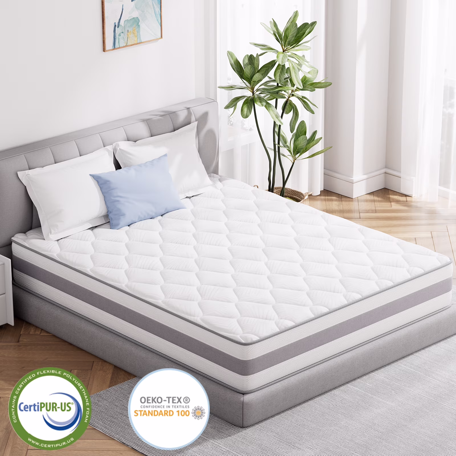 Hybrid Mattress - Full 12 inch Medium Firm