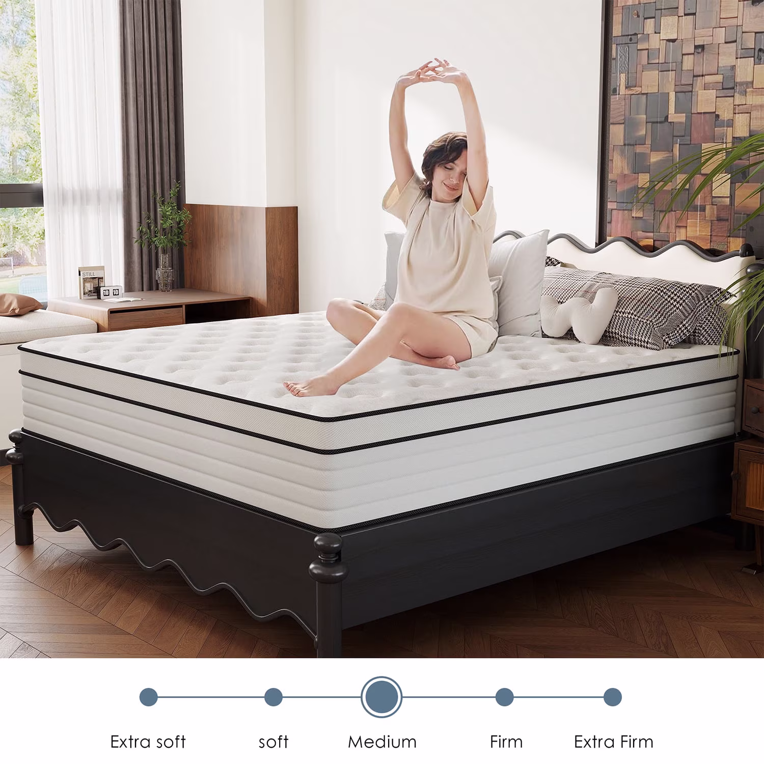 Hybrid Mattress - Full 14 inch Medium Firm
