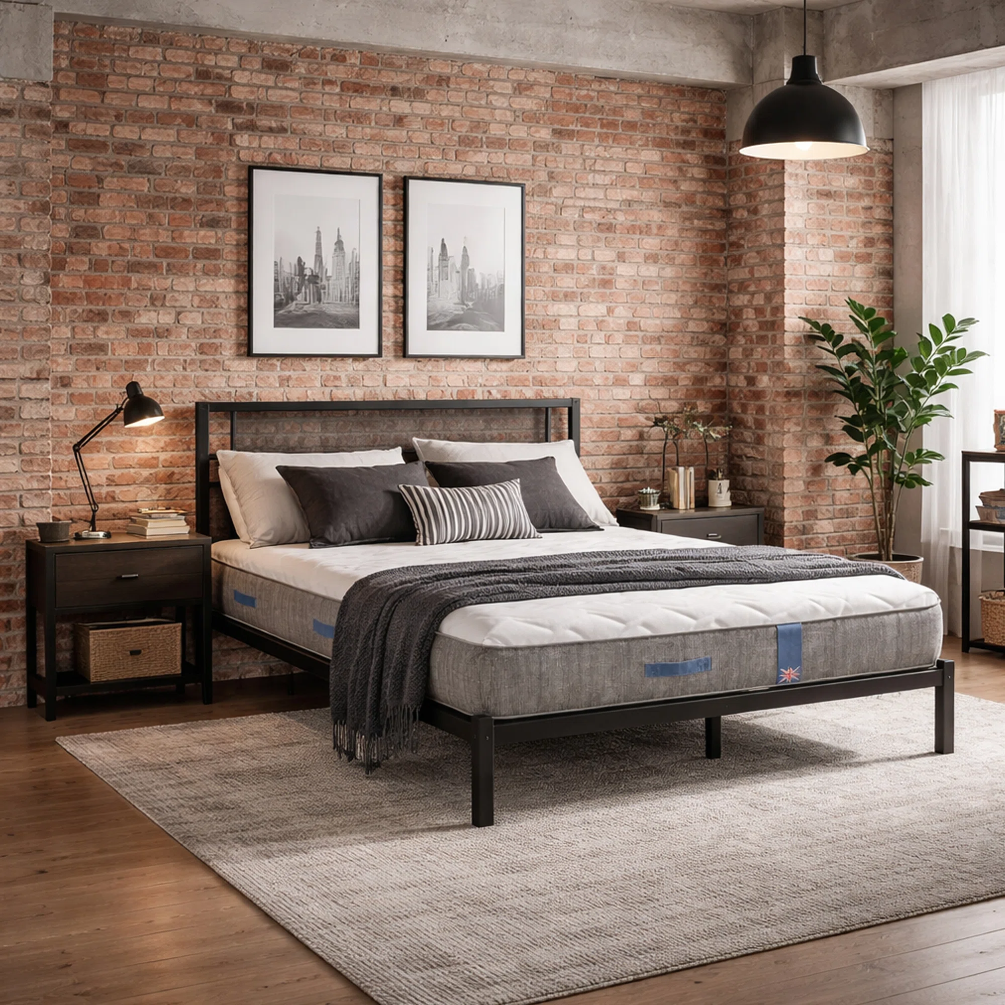 Hybrid Mattress - Full 6 inch Eco-friendly