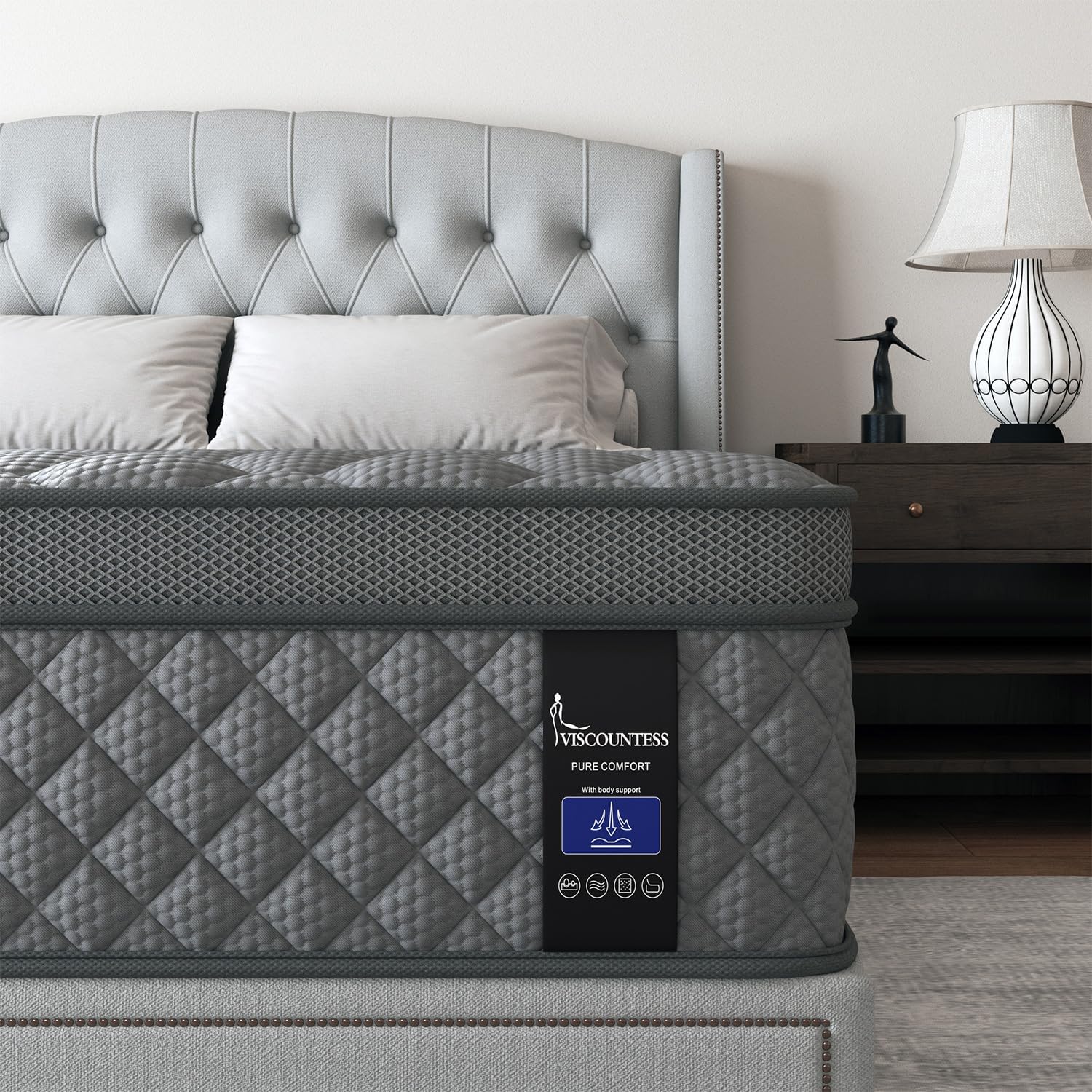 Hybrid Mattress - King 10 inch Medium Firm