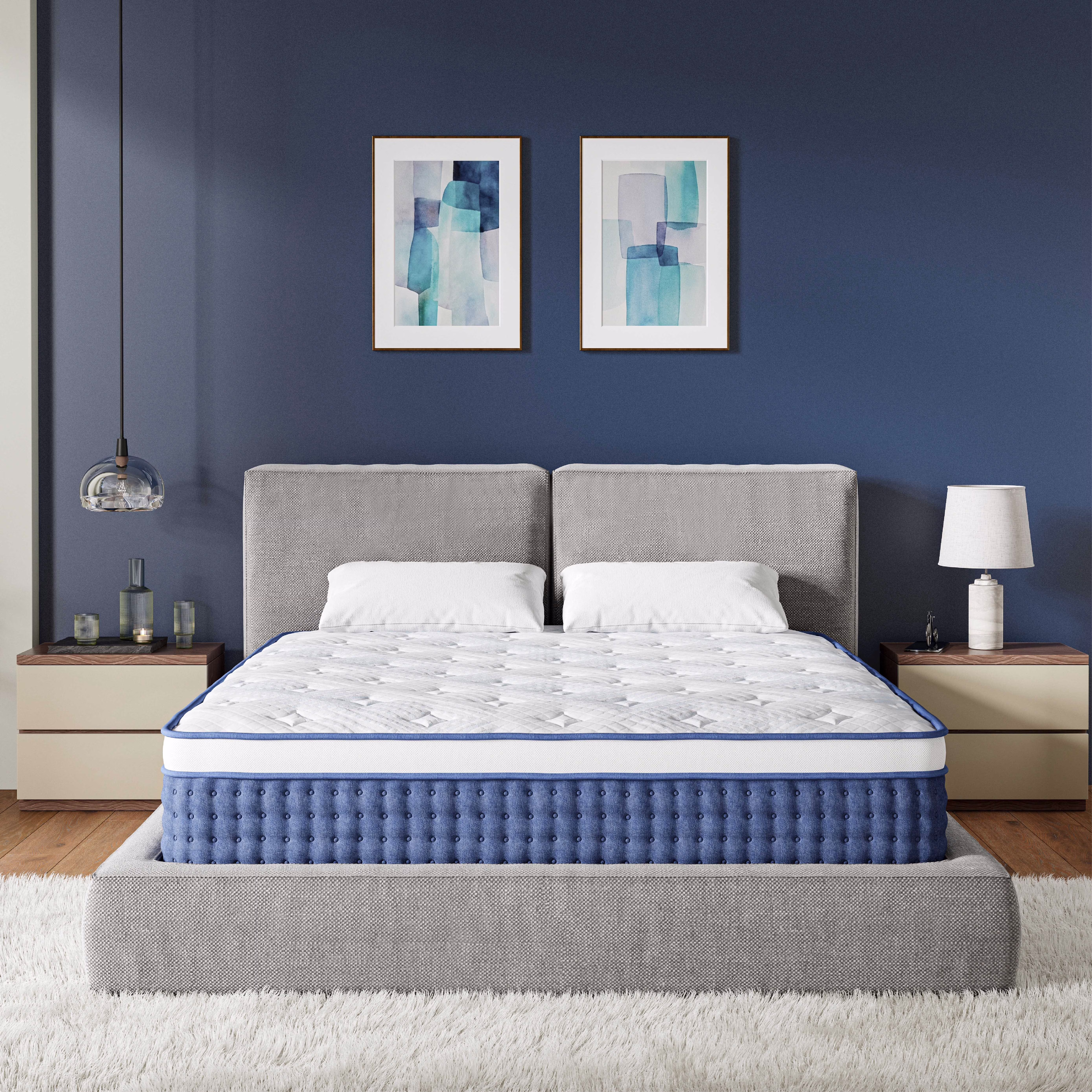 Hybrid Mattress - King 14 inch Hypoallergenic