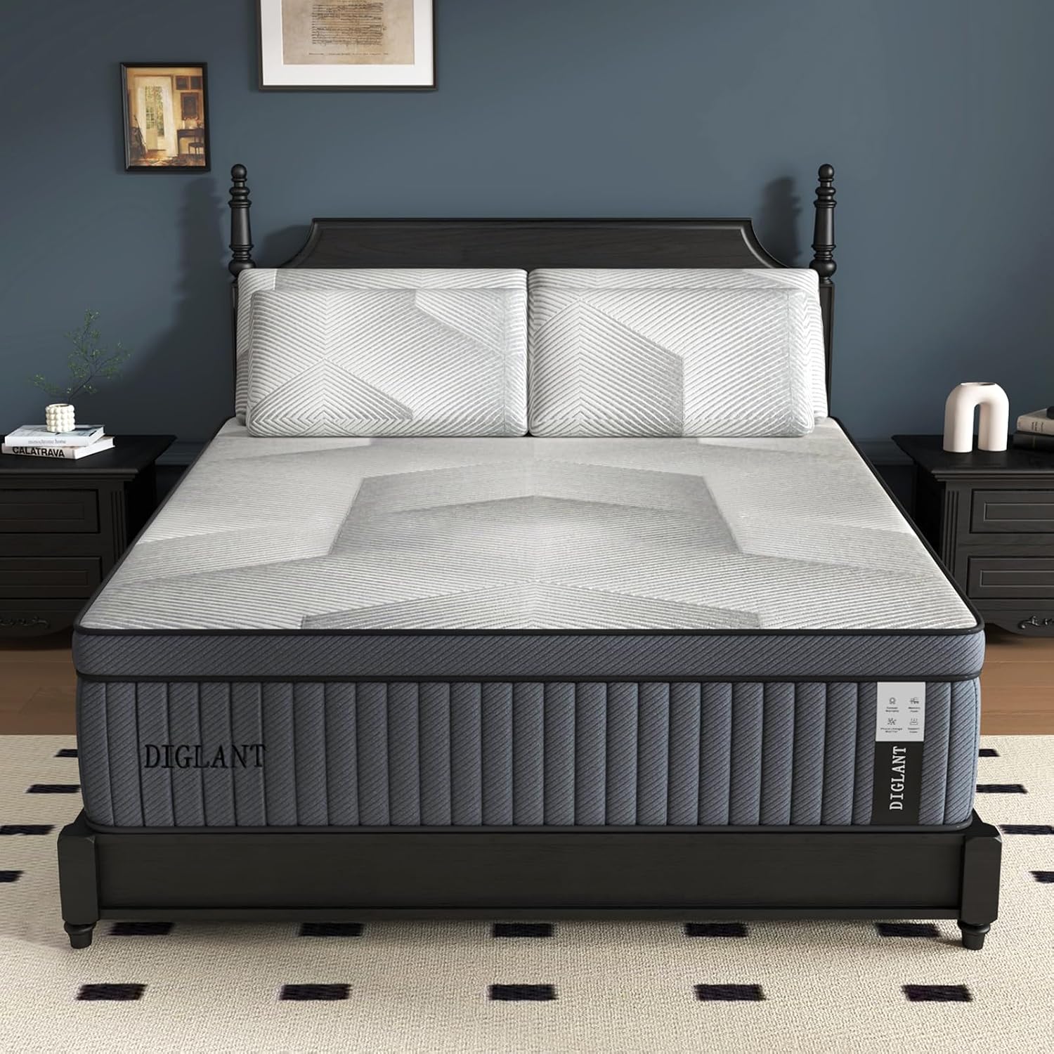 Hybrid Mattress - King 14 inch Plush