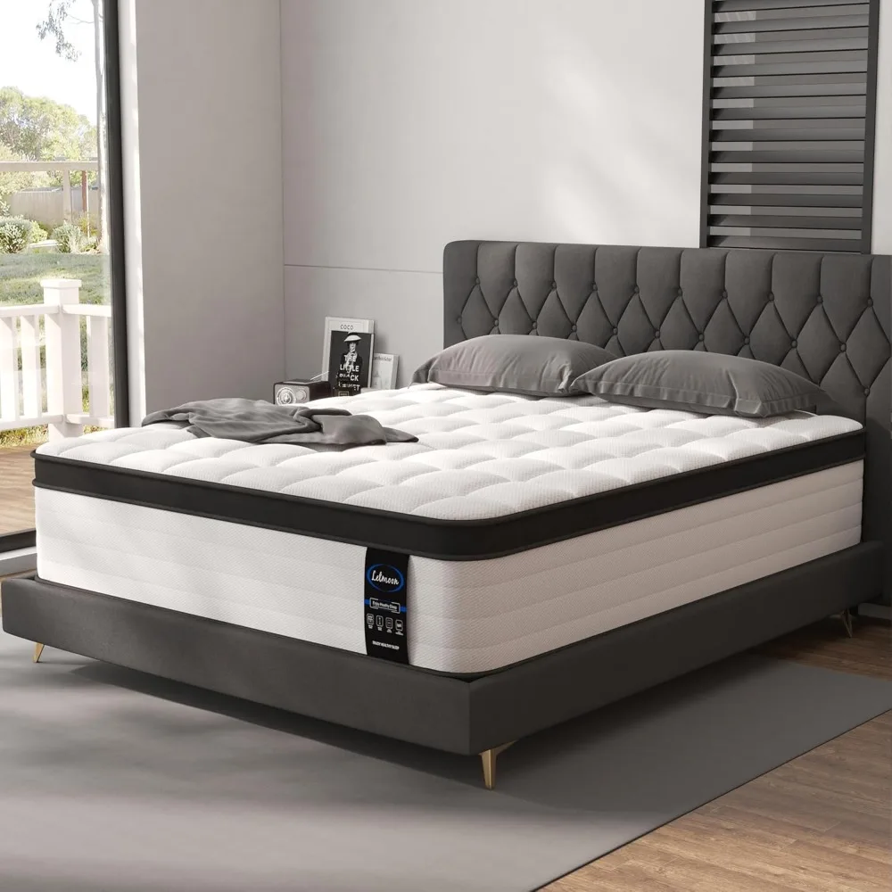 Hybrid Mattress - King 6 inch Firm Support