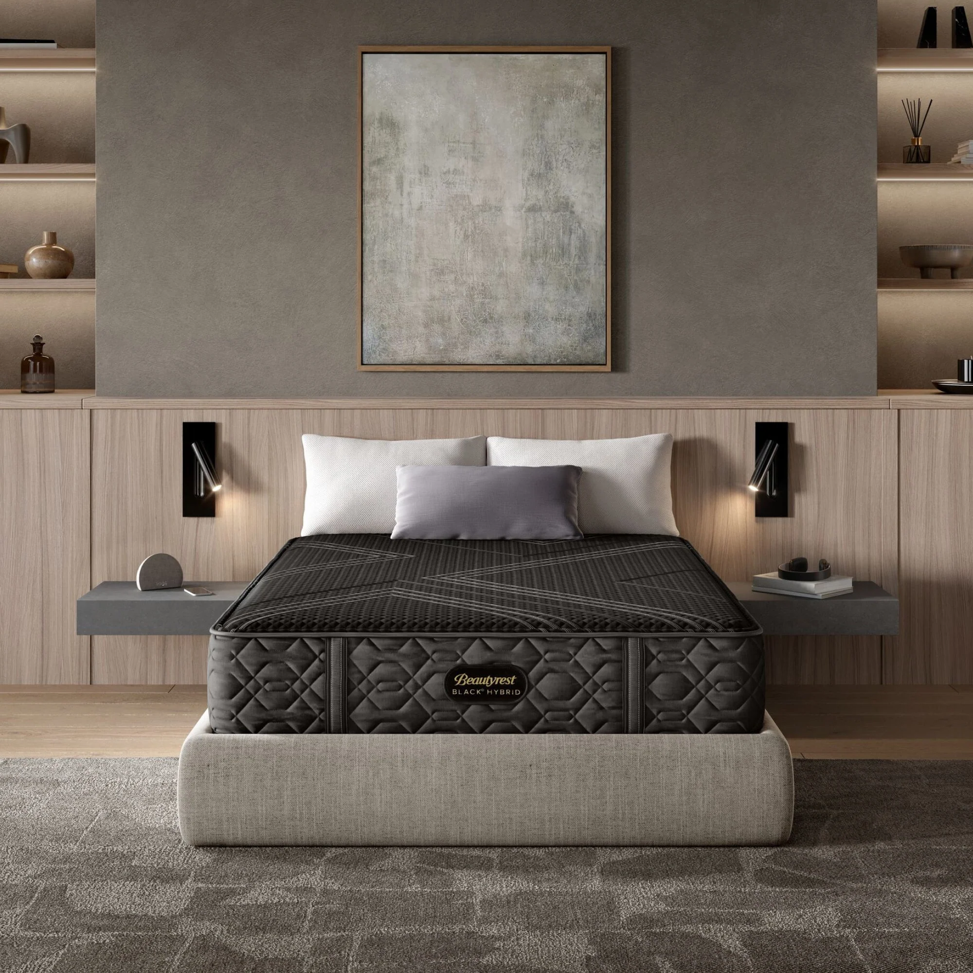 Hybrid Mattress - King 6 inch Hypoallergenic