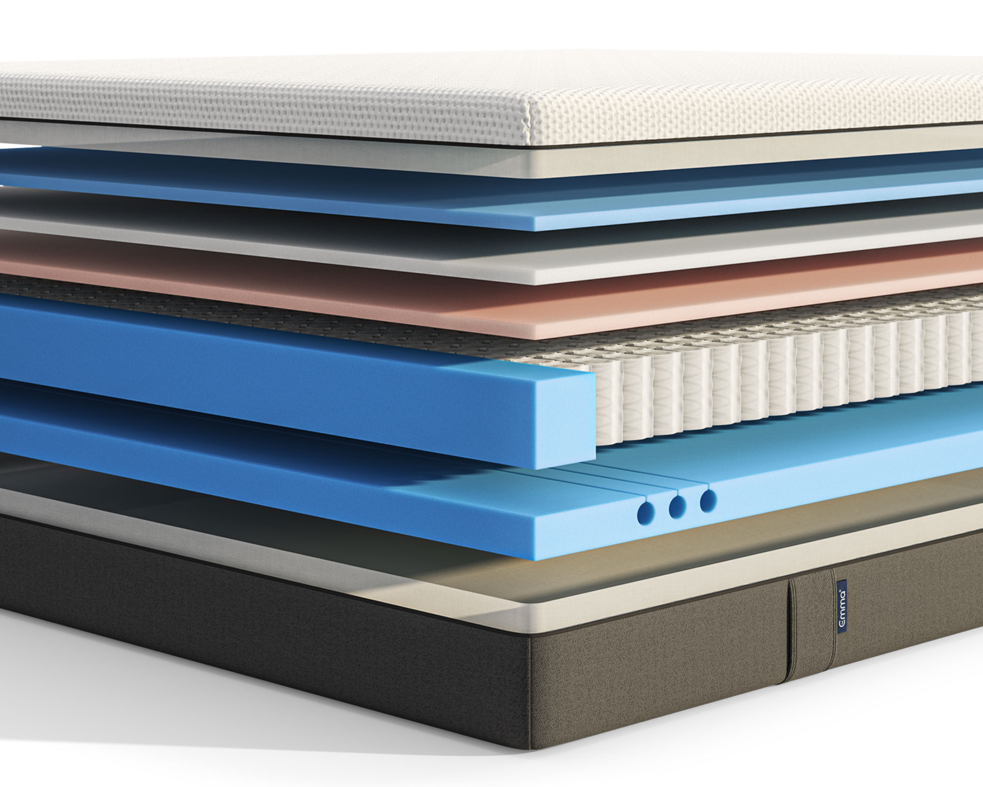 Hybrid Mattress - King 6 inch Hypoallergenic