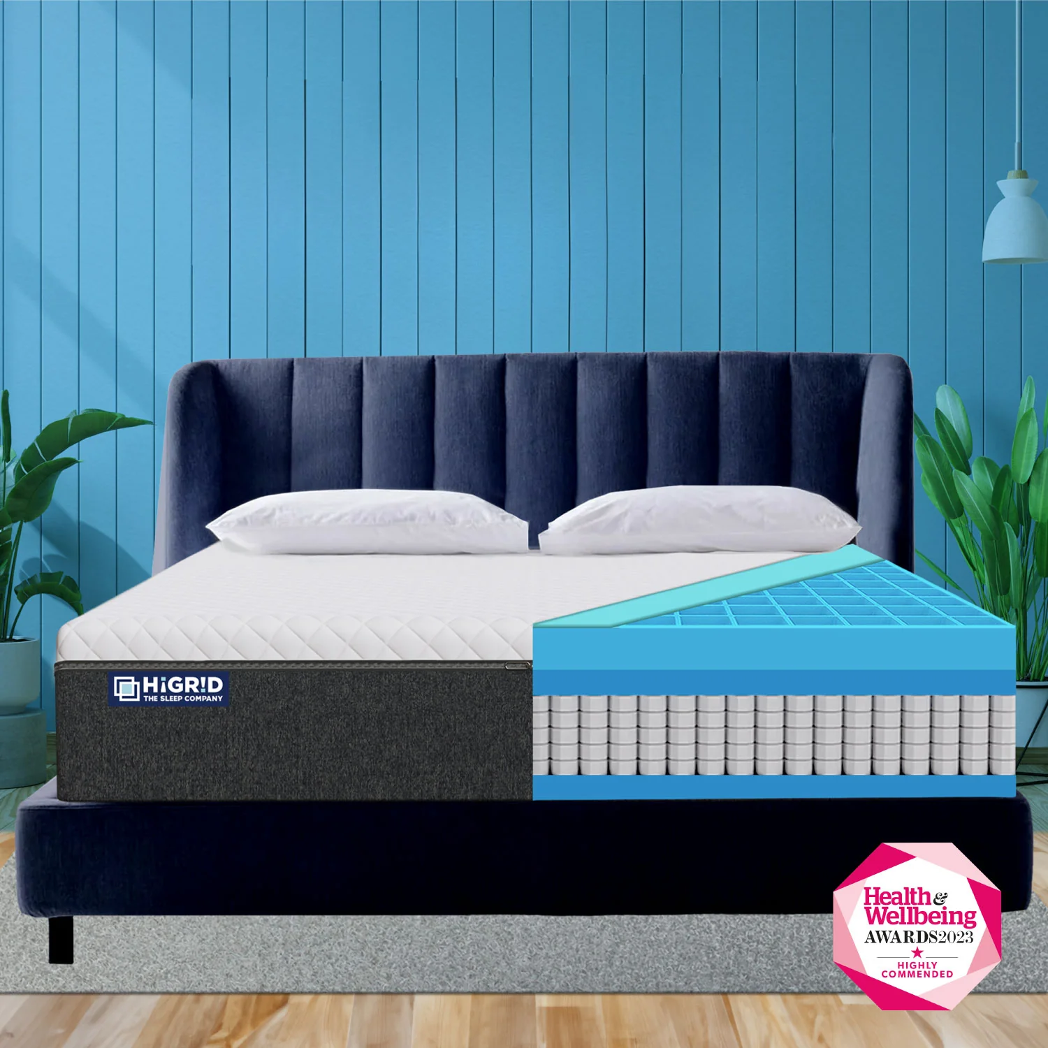 Hybrid Mattress - King 8 inch Firm Support