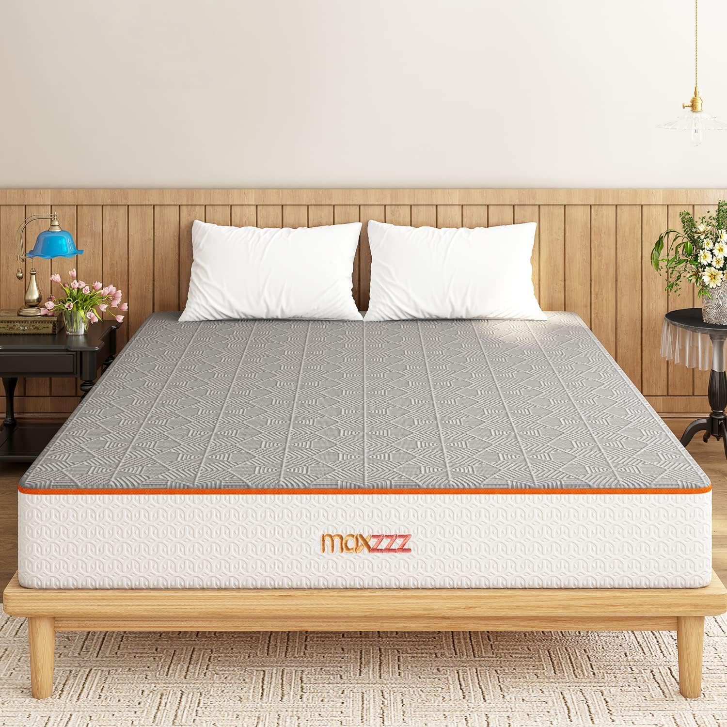 Hybrid Mattress - King 8 inch Hypoallergenic