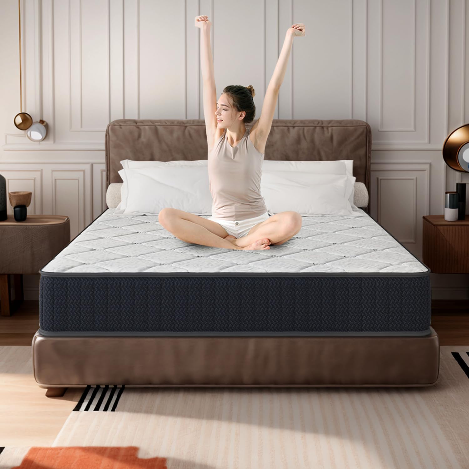 Hybrid Mattress - Queen 10 inch Eco-friendly